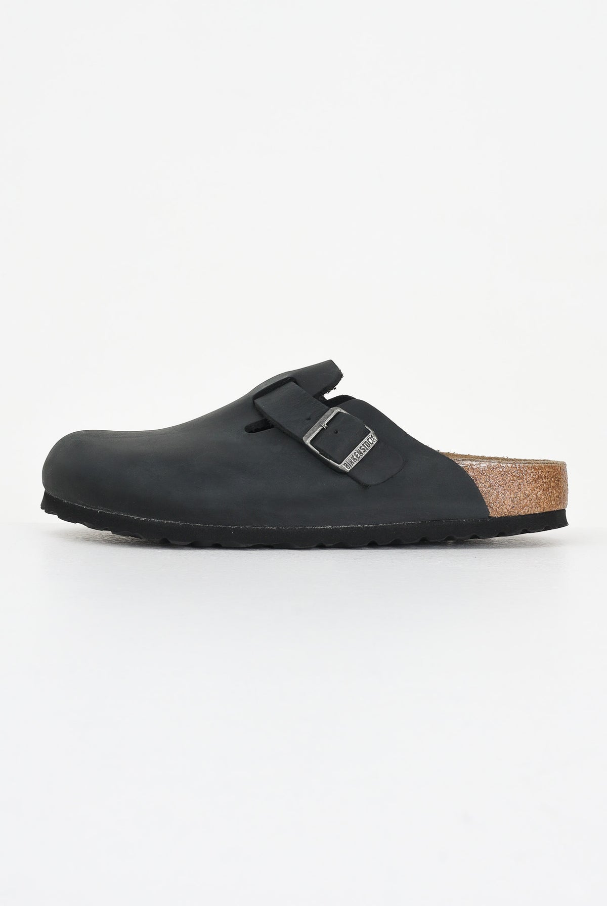 BIRKENSTOCK Ciabatte Boston nere per uomo e donna 059463 . BIRKENSTOCK