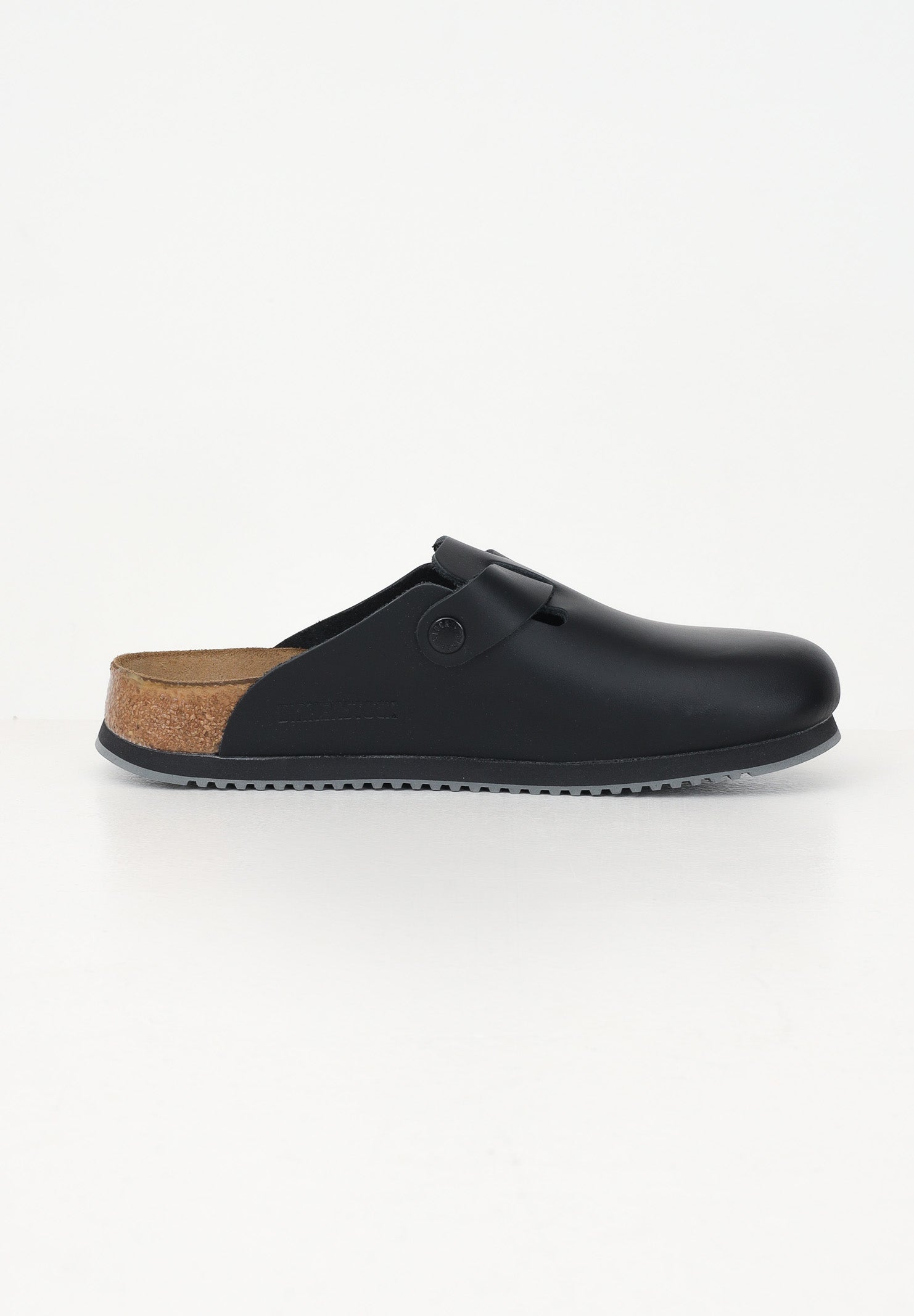 BIRKENSTOCK Ciabatta Boston nera per uomo e donna 060194 . BIRKENSTOCK