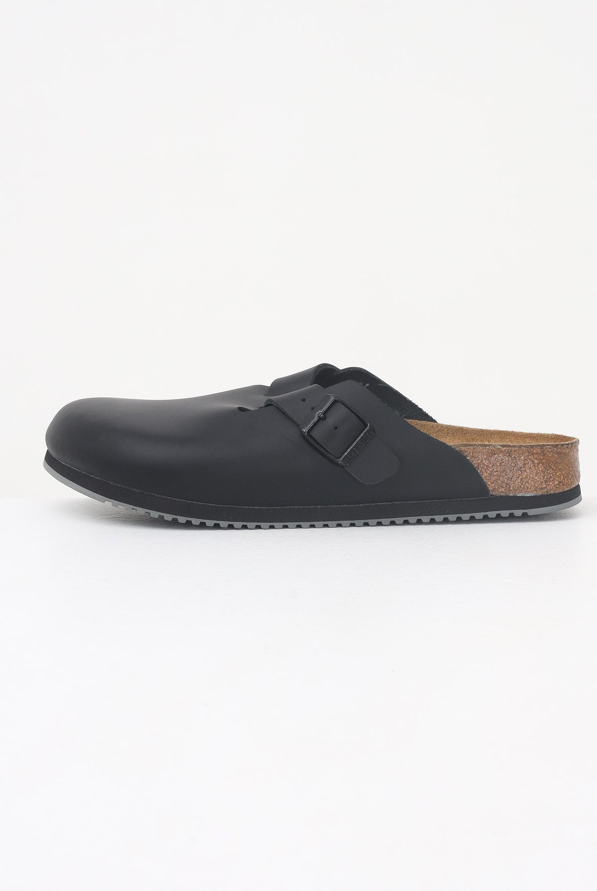 BIRKENSTOCK Ciabatte Boston Super grip nere per uomo e donna 060196 . BIRKENSTOCK