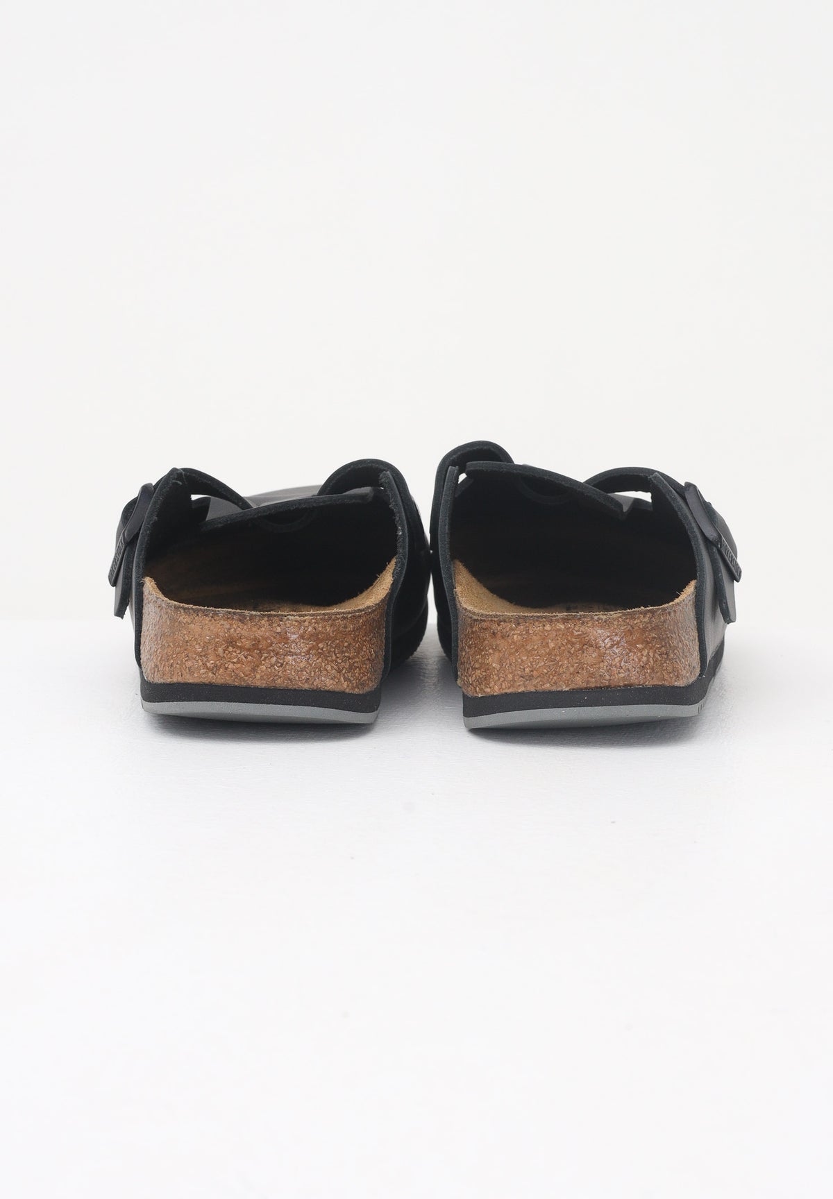 BIRKENSTOCK Ciabatte Boston Super grip nere per uomo e donna 060196 . BIRKENSTOCK