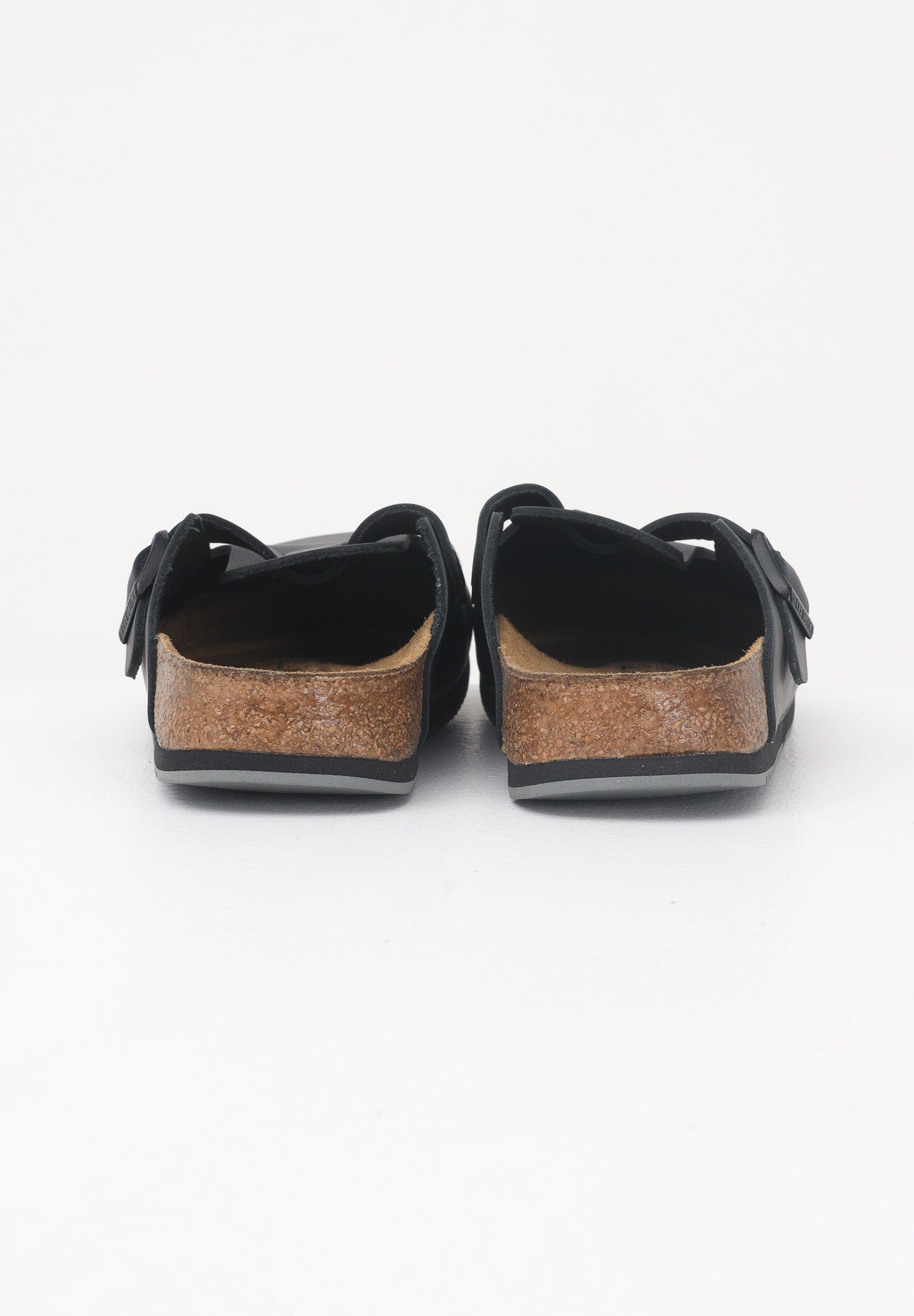 BIRKENSTOCK Ciabatte Boston Super grip nere per uomo e donna 060196 . BIRKENSTOCK