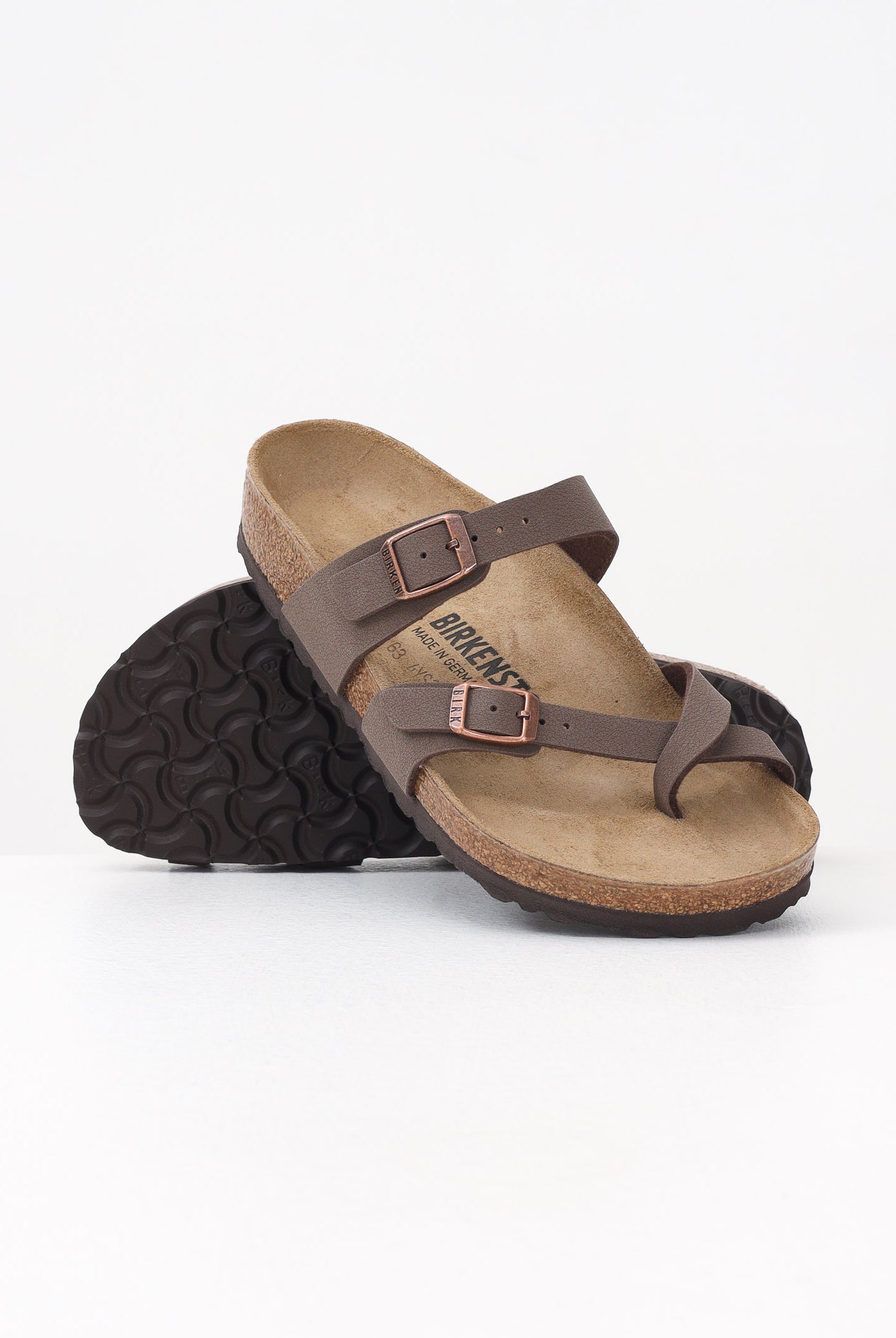 BIRKENSTOCK Infradito Mayari color mocca per uomo e donna 071061 . BIRKENSTOCK