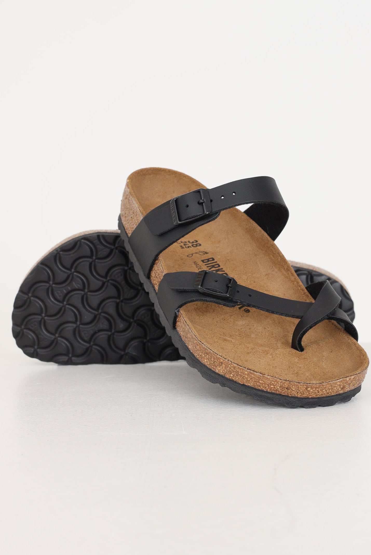 BIRKENSTOCK Infradito Mayari neri per uomo e donna 071791 . BIRKENSTOCK