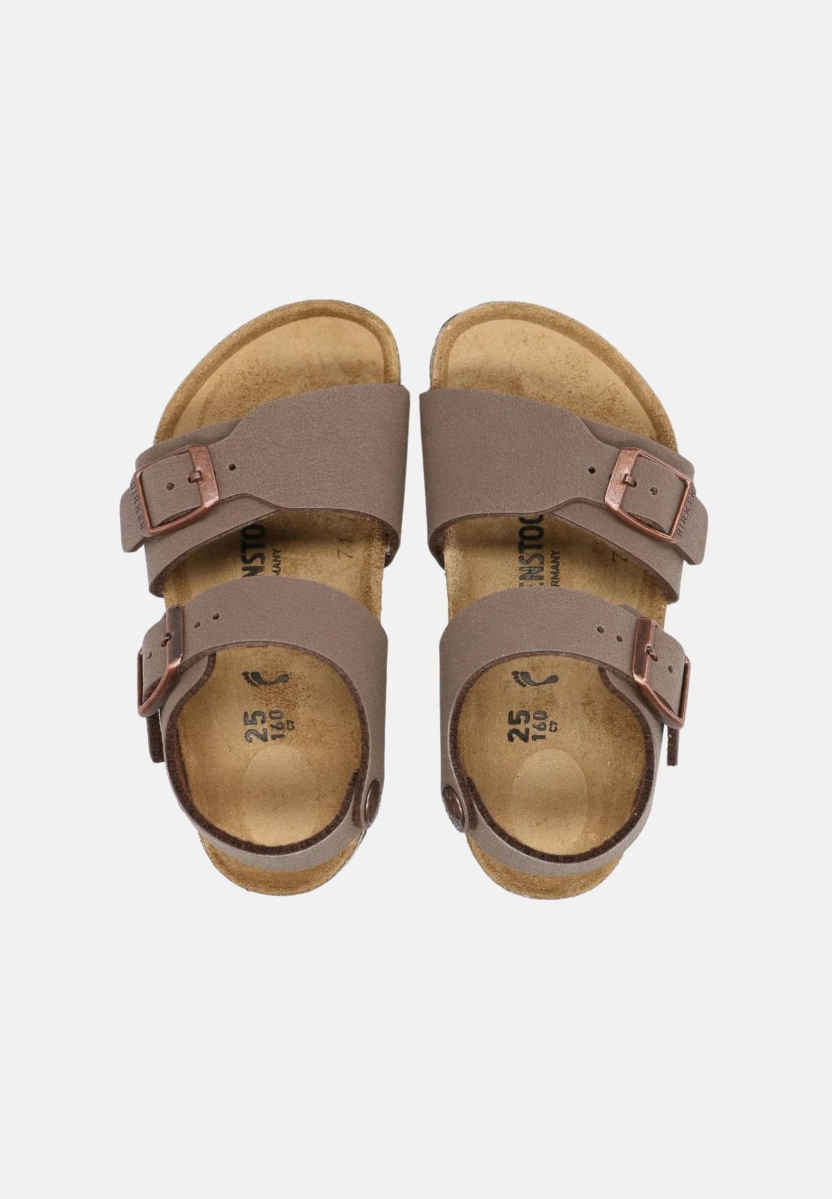 BIRKENSTOCK Sandali NEW YORK, basico marrone per bambino e bambina <BR/> 087783 - BIRKENSTOCK