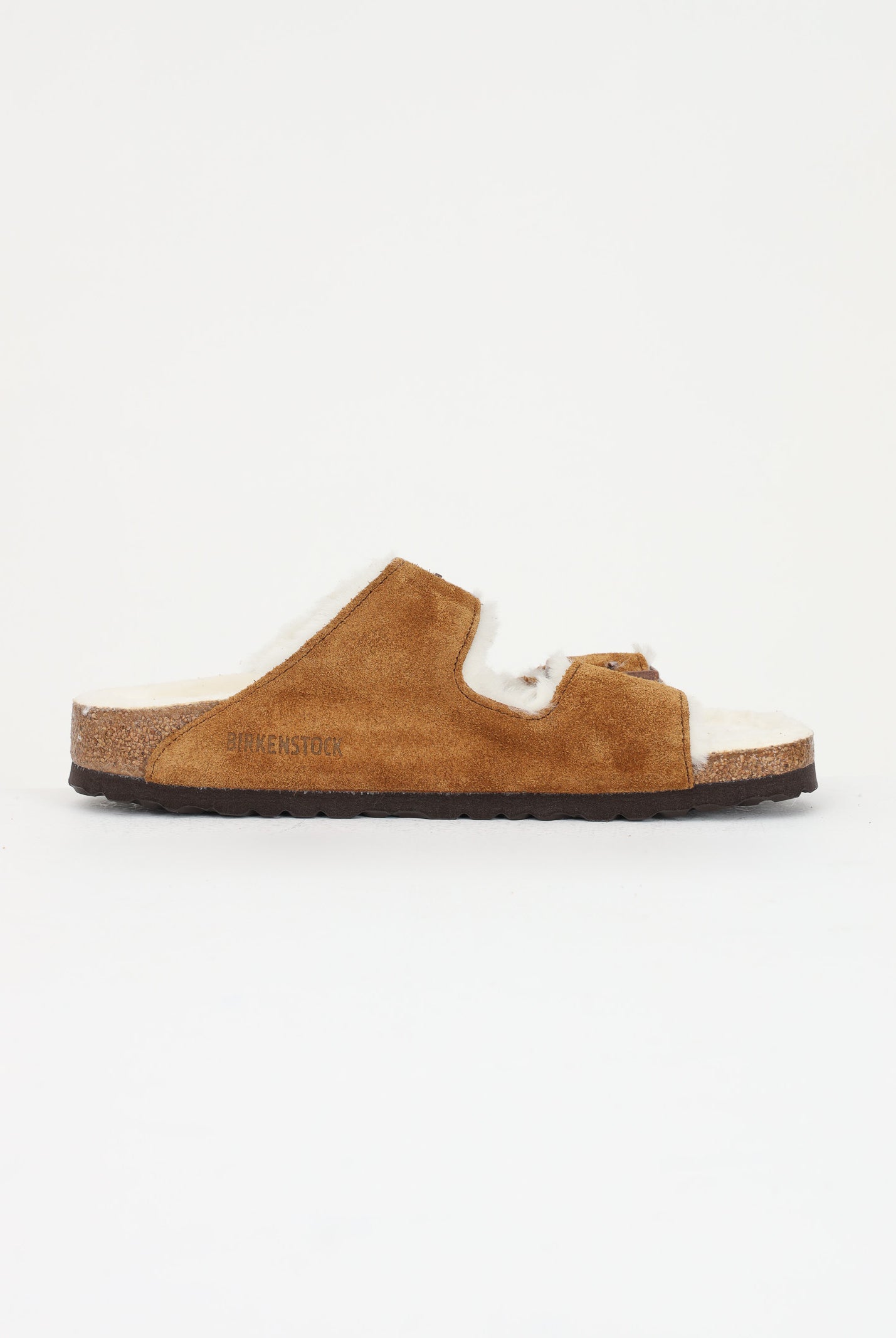 BIRKENSTOCK Ciabatte Arizona pelliccia di agnello beige per uomo e donna 1001135 . BIRKENSTOCK