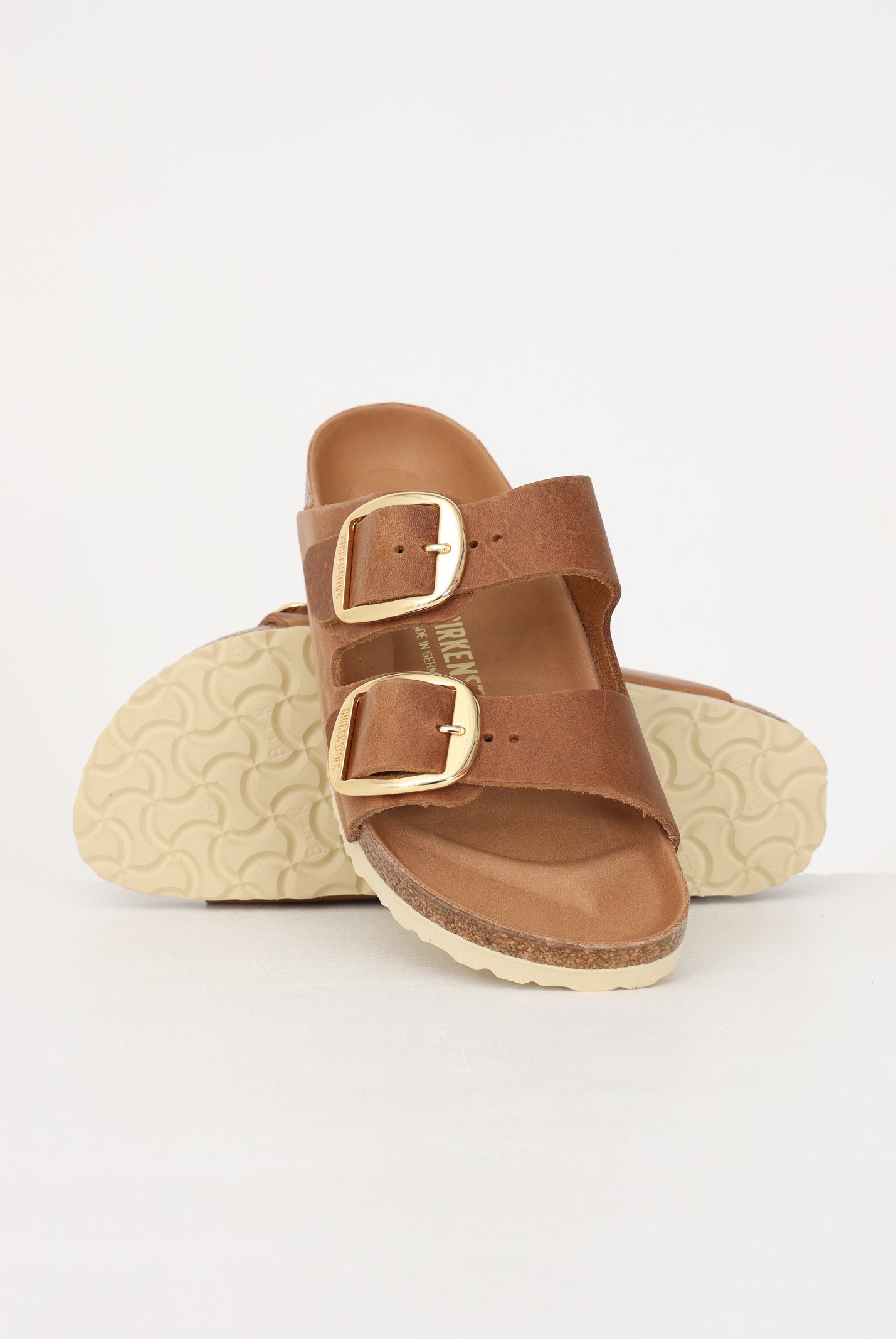 BIRKENSTOCK Ciabatte Arizona Big Buckle marroni da donna 1011073 . BIRKENSTOCK