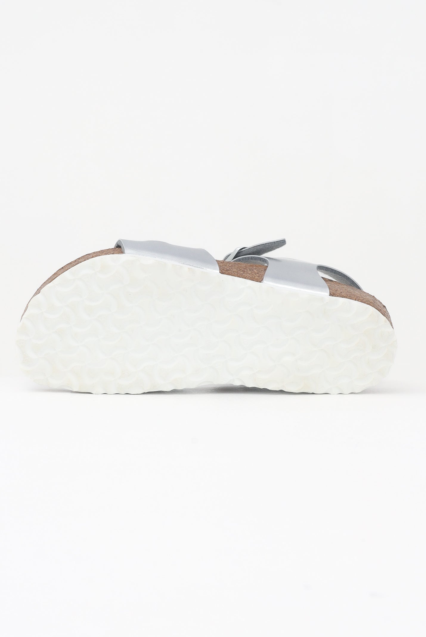 BIRKENSTOCK Sandalo Rio Kids argento da bambina 1012518 . BIRKENSTOCK