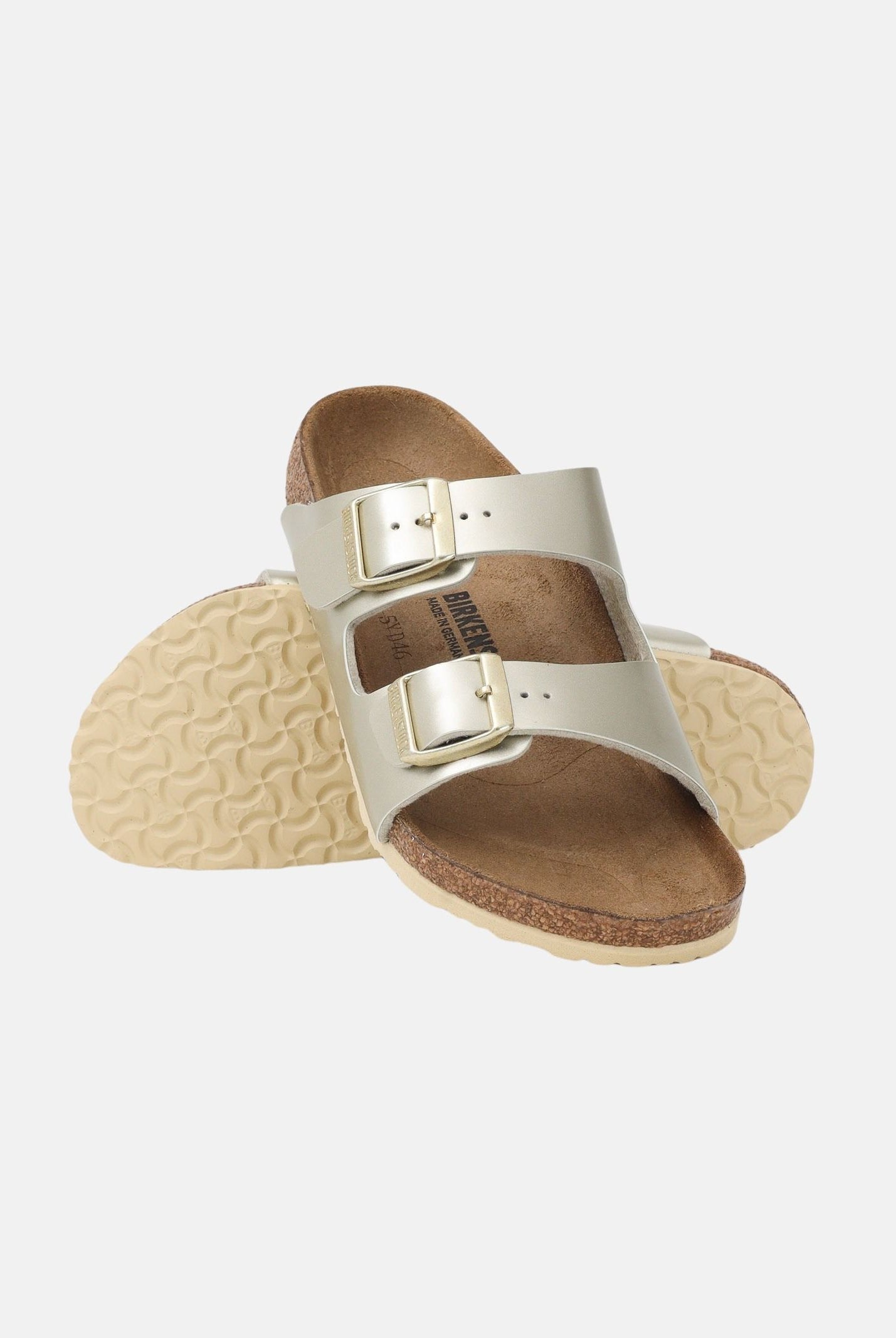 BIRKENSTOCK Ciabatte Arizona oro da bambina 1014841J . BIRKENSTOCK