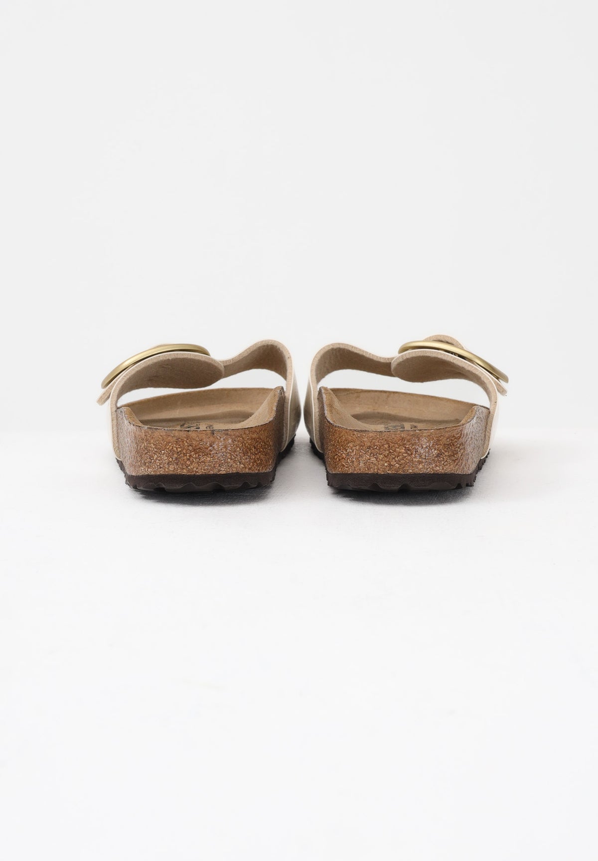 BIRKENSTOCK Ciabatte Madrid Big Buckle bianco perla da donna 1015279 . BIRKENSTOCK