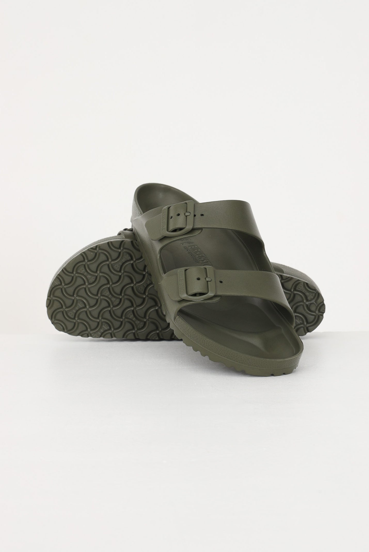 BIRKENSTOCK Ciabatte Arizona verdi da uomo 1019094 . BIRKENSTOCK