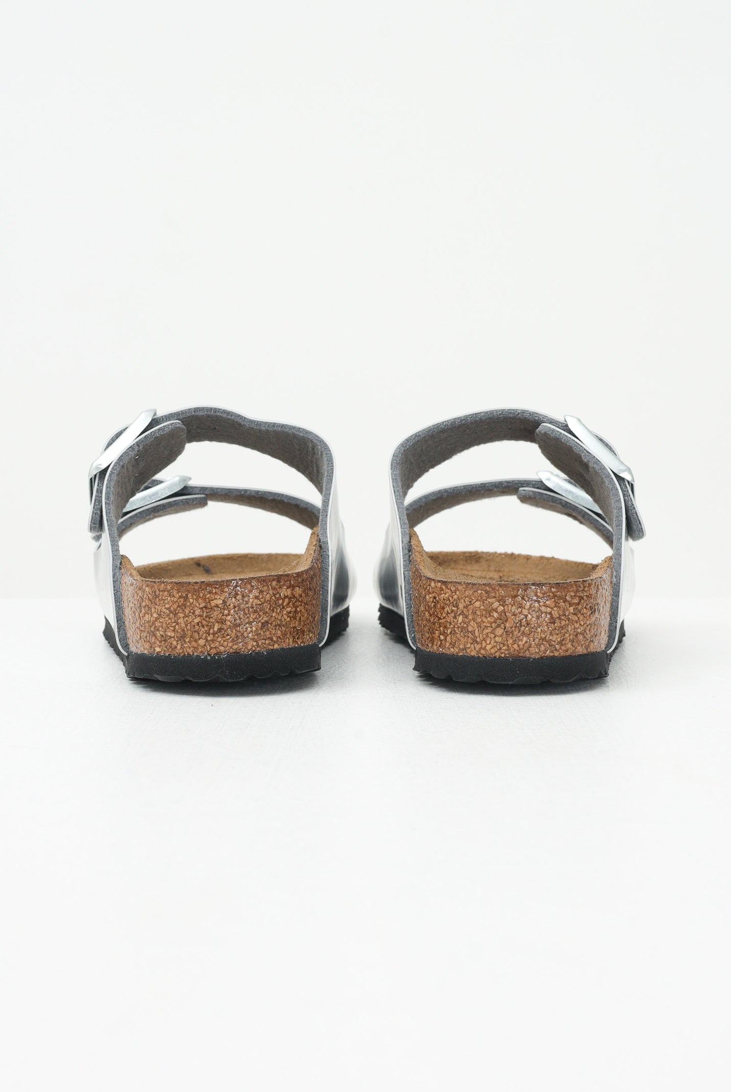 BIRKENSTOCK Ciabatte Arizona argento da bambina 1019400 . BIRKENSTOCK