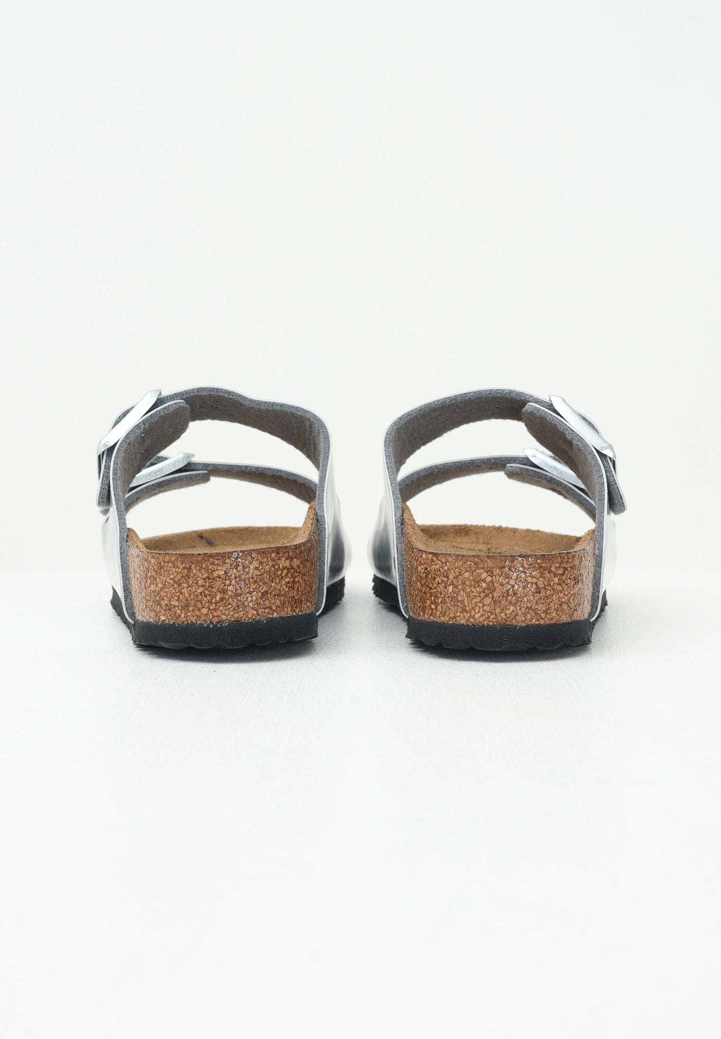 BIRKENSTOCK Ciabatte Arizona argento da bambina 1019400 . BIRKENSTOCK
