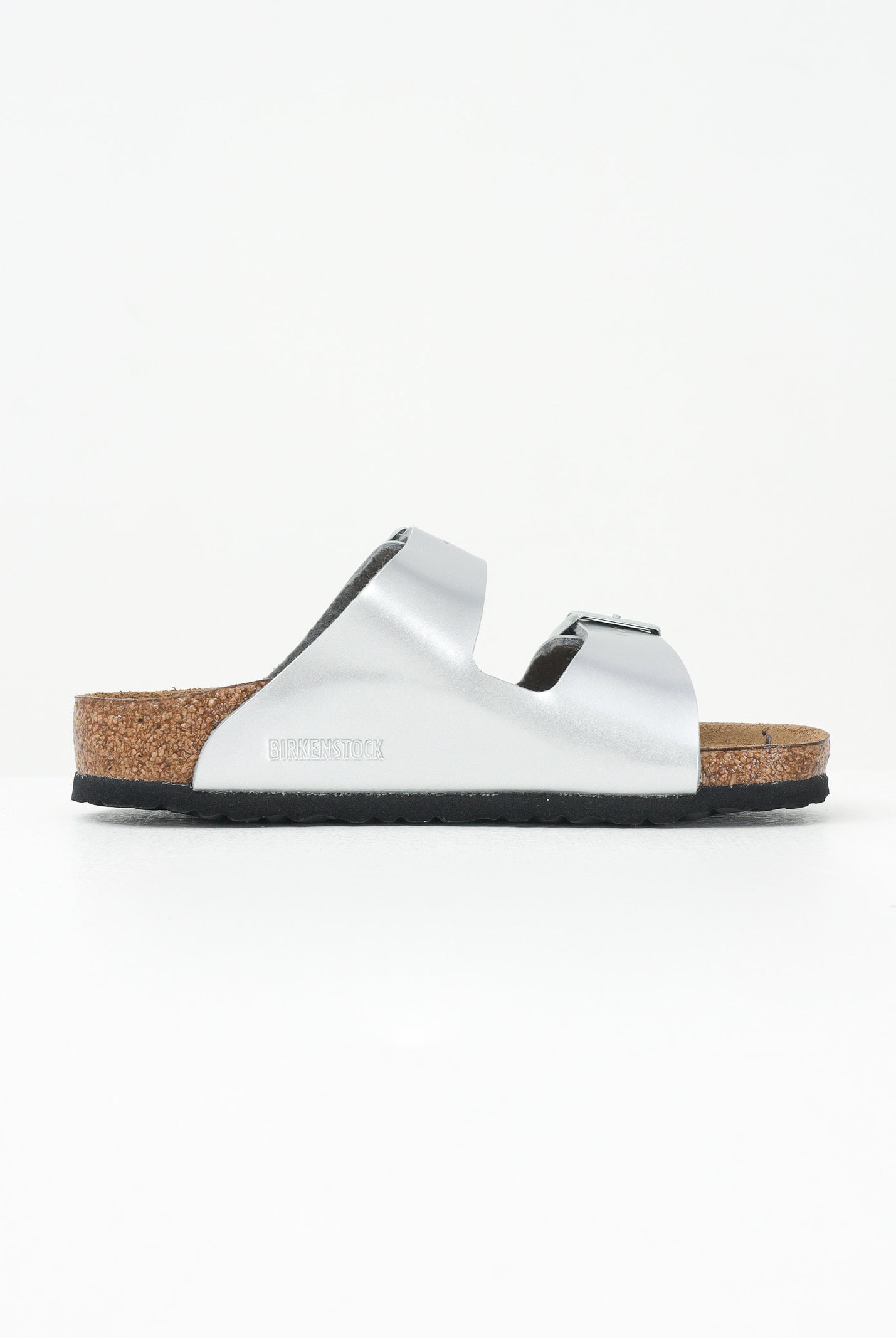BIRKENSTOCK Ciabatte Arizona argento da bambina 1019400 . BIRKENSTOCK