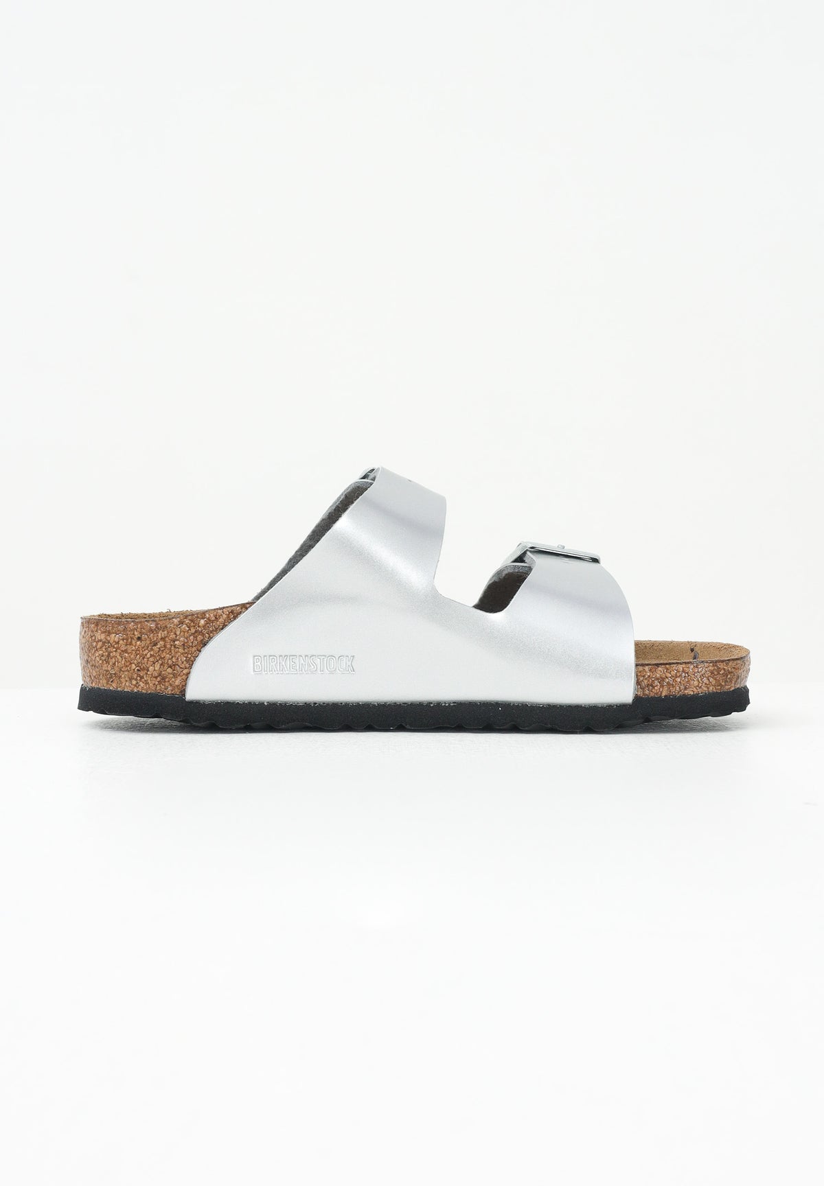 BIRKENSTOCK Ciabatte Arizona argento da bambina 1019400 . BIRKENSTOCK