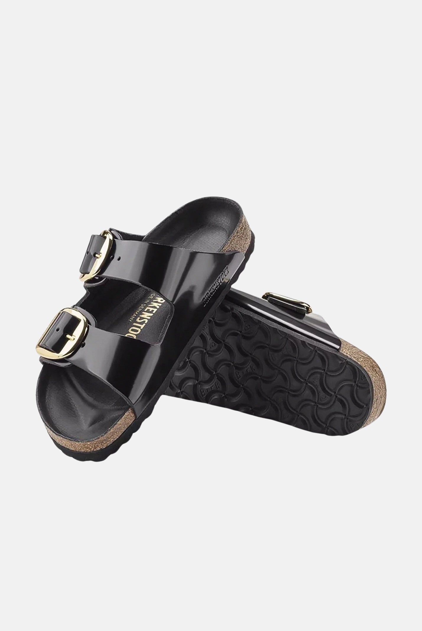 BIRKENSTOCK Ciabatte Arizona Big Buckle nere da donna 1021476 . BIRKENSTOCK