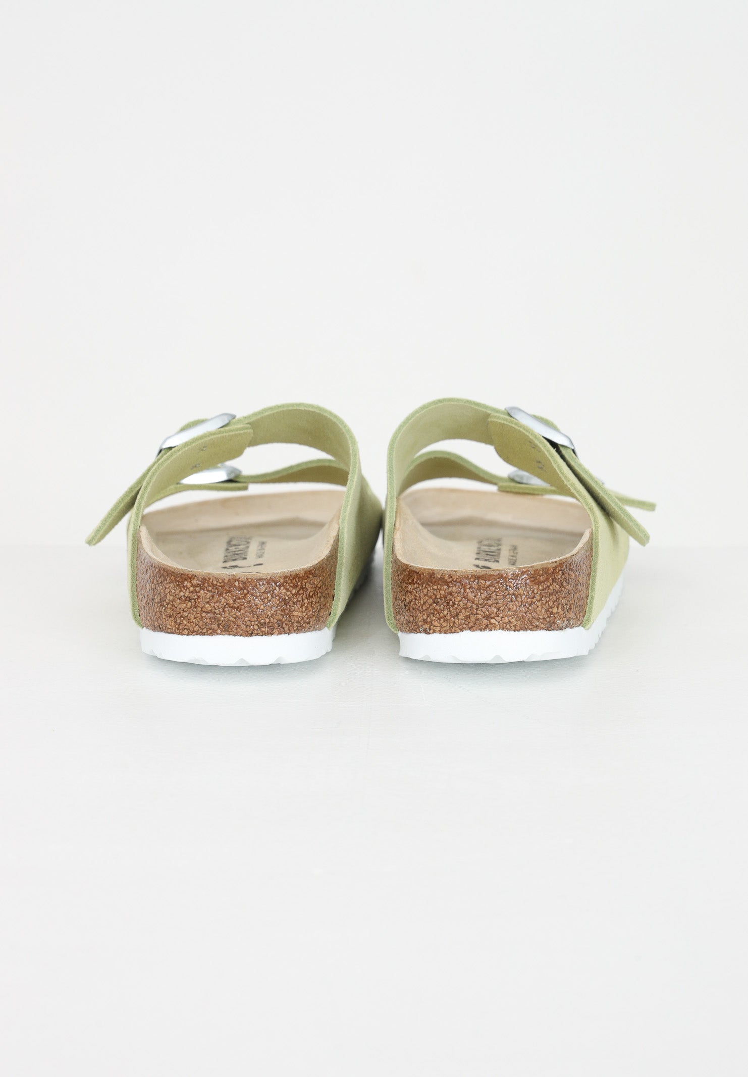 BIRKENSTOCK Ciabatte Arizona verdi da donna con brillantini 1024201 . BIRKENSTOCK