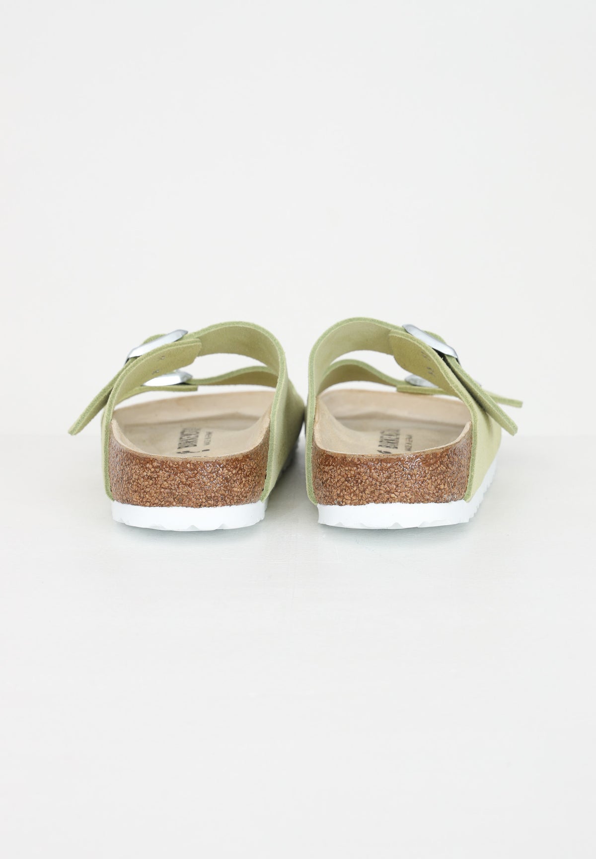 BIRKENSTOCK Ciabatte Arizona verdi da donna con brillantini 1024201 . BIRKENSTOCK