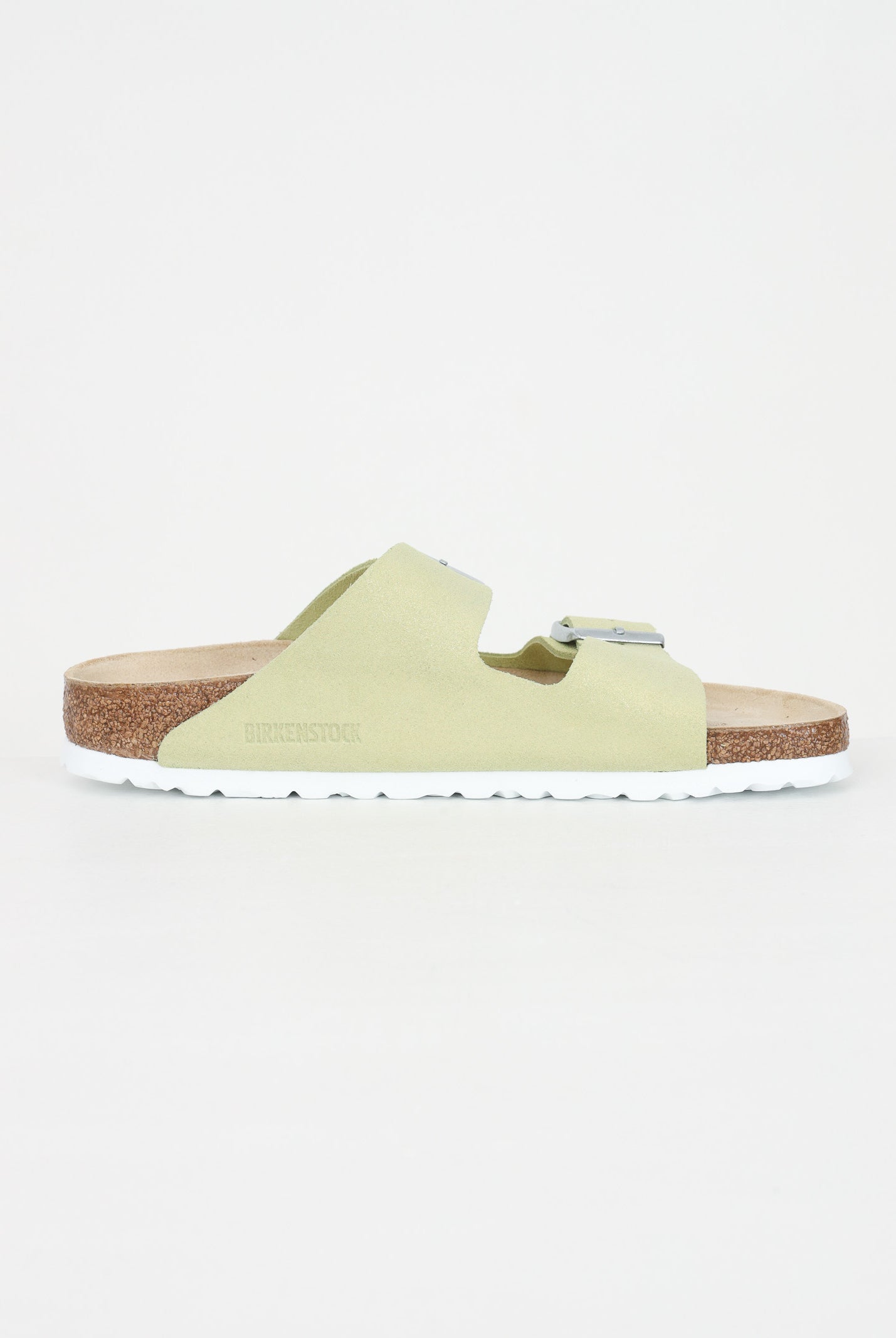 BIRKENSTOCK Ciabatte Arizona verdi da donna con brillantini 1024201 . BIRKENSTOCK