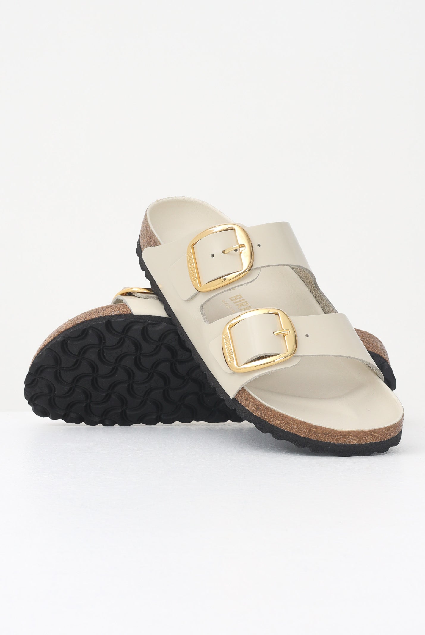 BIRKENSTOCK Ciabatte Arizona Big Buckle avorio da donna 1026128 . BIRKENSTOCK