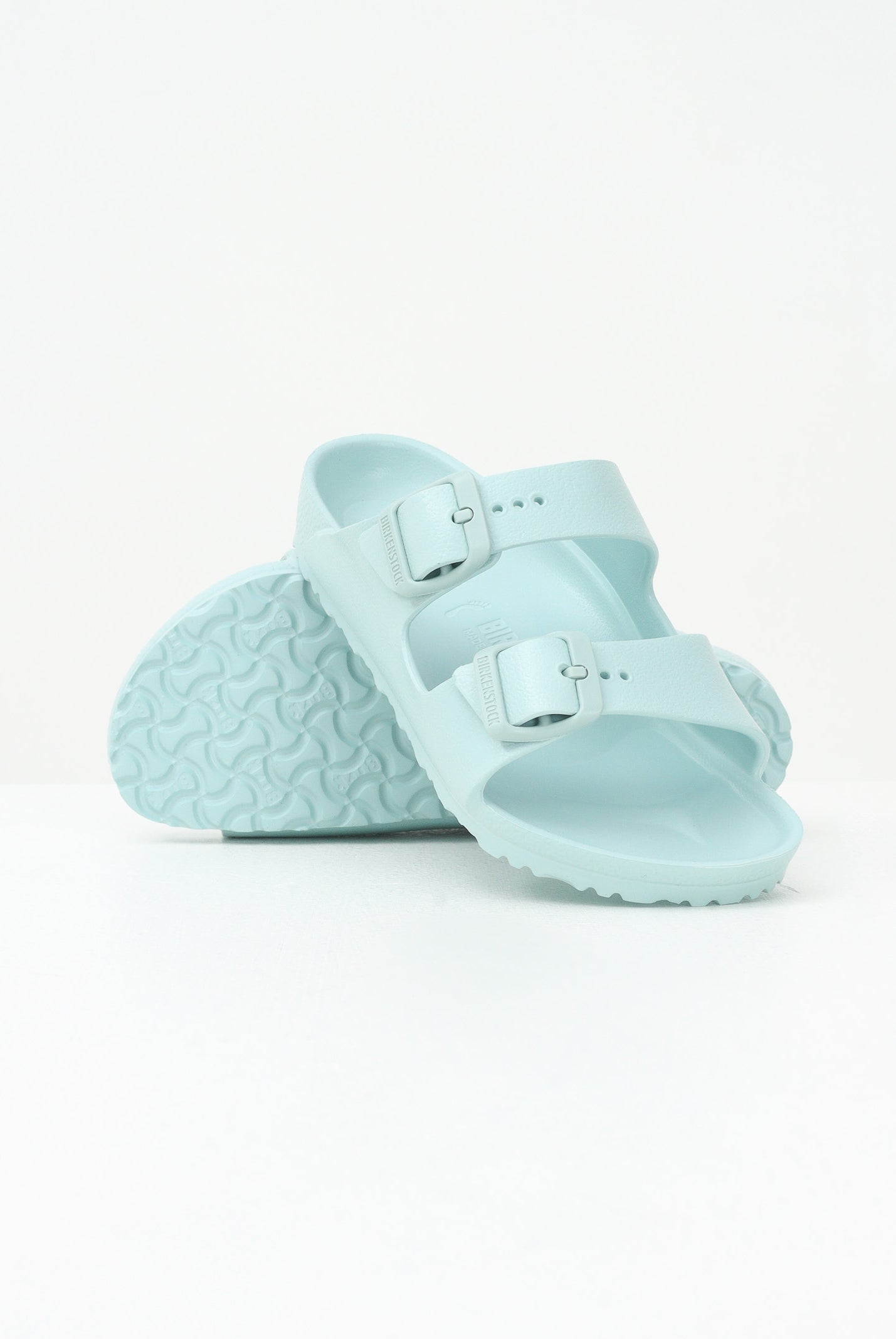 BIRKENSTOCK Ciabatte Arizona EVA verde acqua per bambino e bambina 1026753 . BIRKENSTOCK