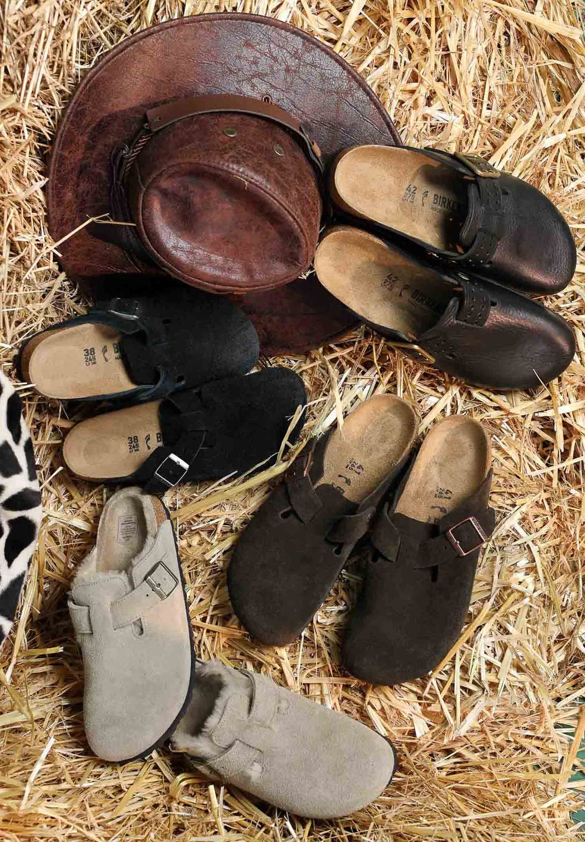 BIRKENSTOCK Ciabatte Boston marroni per uomo e donna 1027460 . BIRKENSTOCK