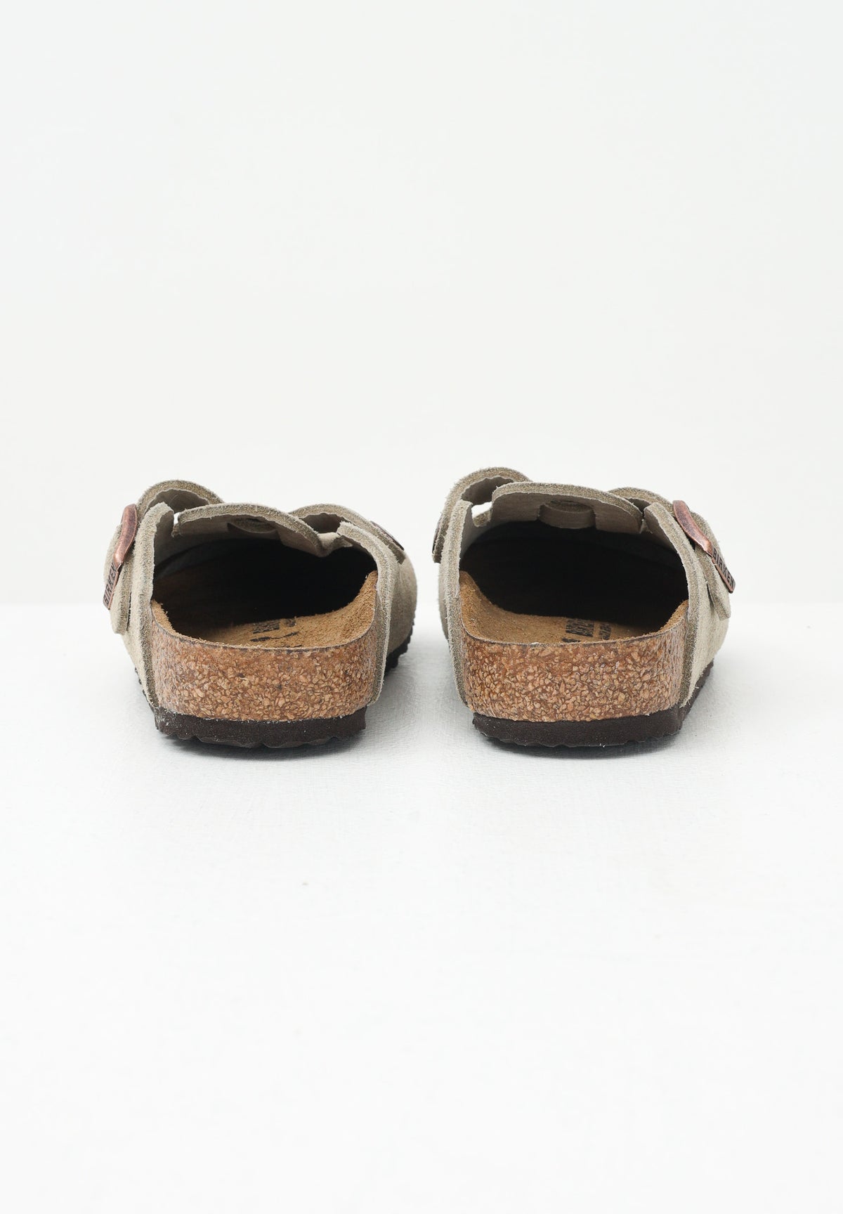 BIRKENSTOCK Ciabatte Boston taupe per bambino e bambina 1027875 . BIRKENSTOCK