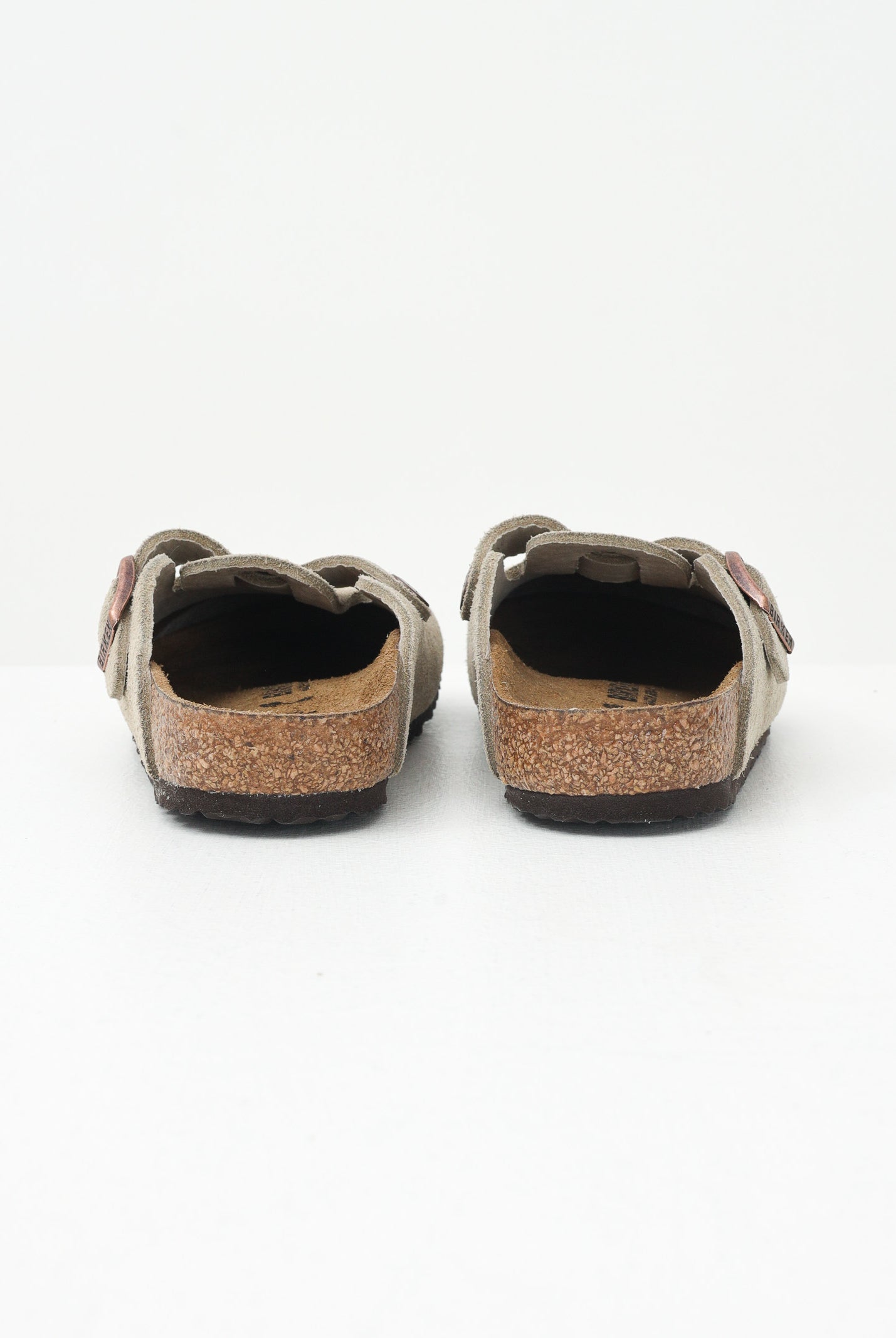 BIRKENSTOCK Ciabatte Boston taupe per bambino e bambina 1027875 . BIRKENSTOCK