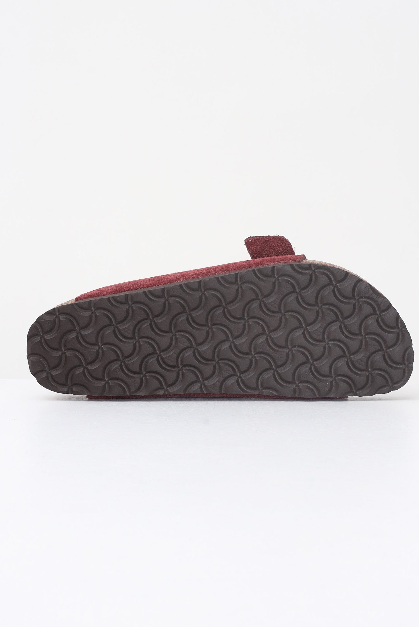 BIRKENSTOCK Ciabatte Arizona in pelle scamosciata bordeaux per uomo e donna 1028331 . BIRKENSTOCK