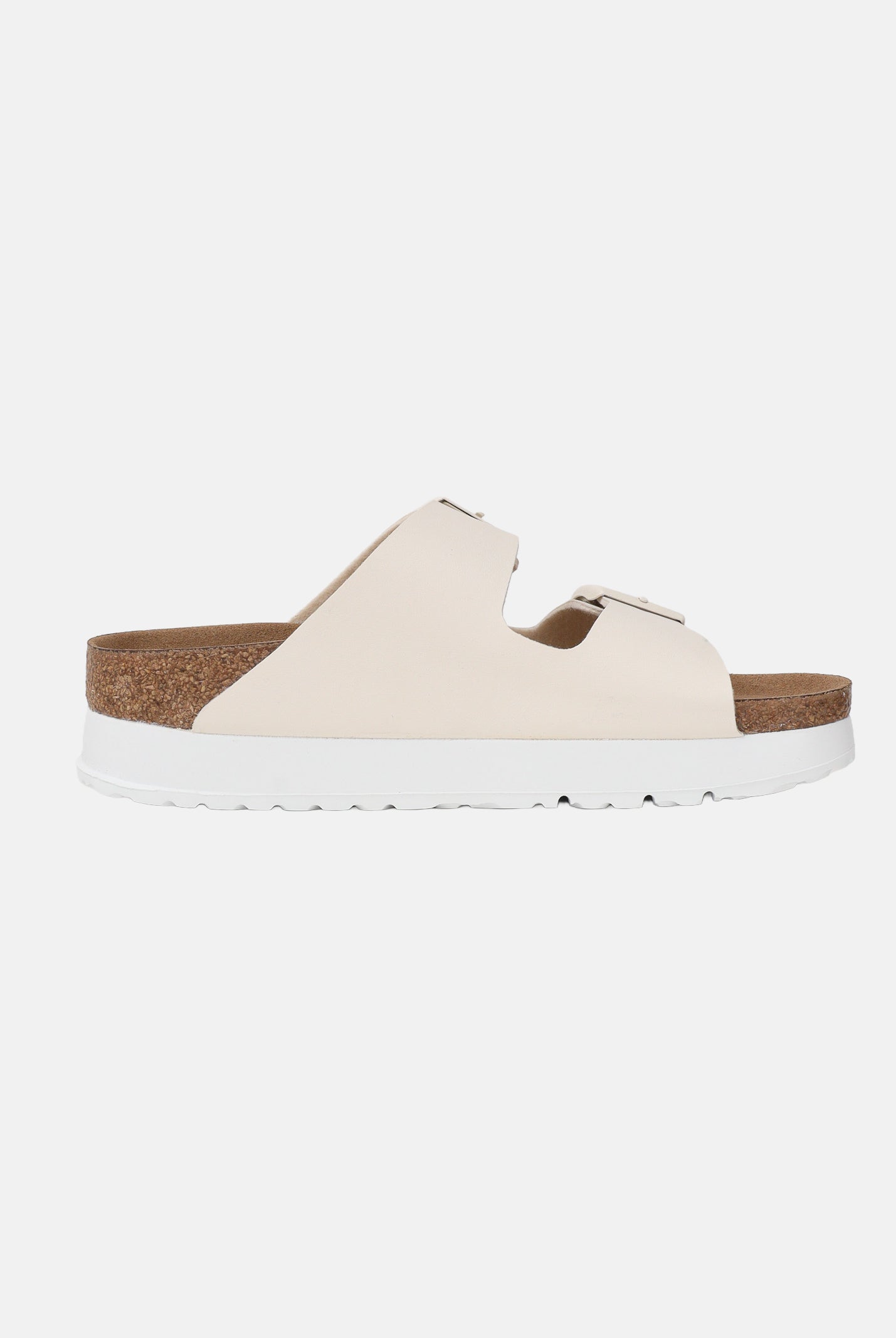 BIRKENSTOCK Ciabatte Arizona PAP Flex Platform panna da donna 1029127 . BIRKENSTOCK