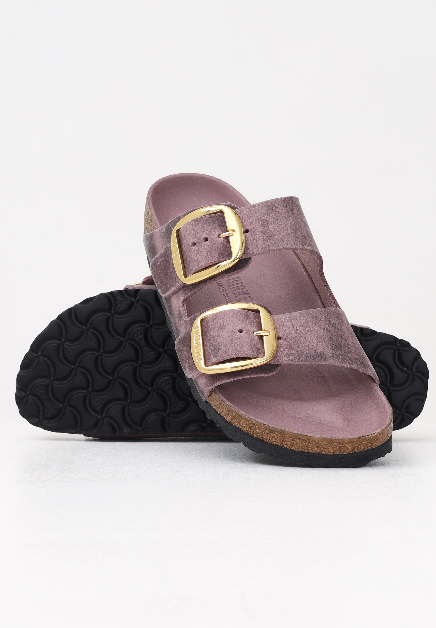 BIRKENSTOCK Ciabatte ARIZONA BIG BUCKLE LEOI NARROW viola da donna 1029267 . BIRKENSTOCK