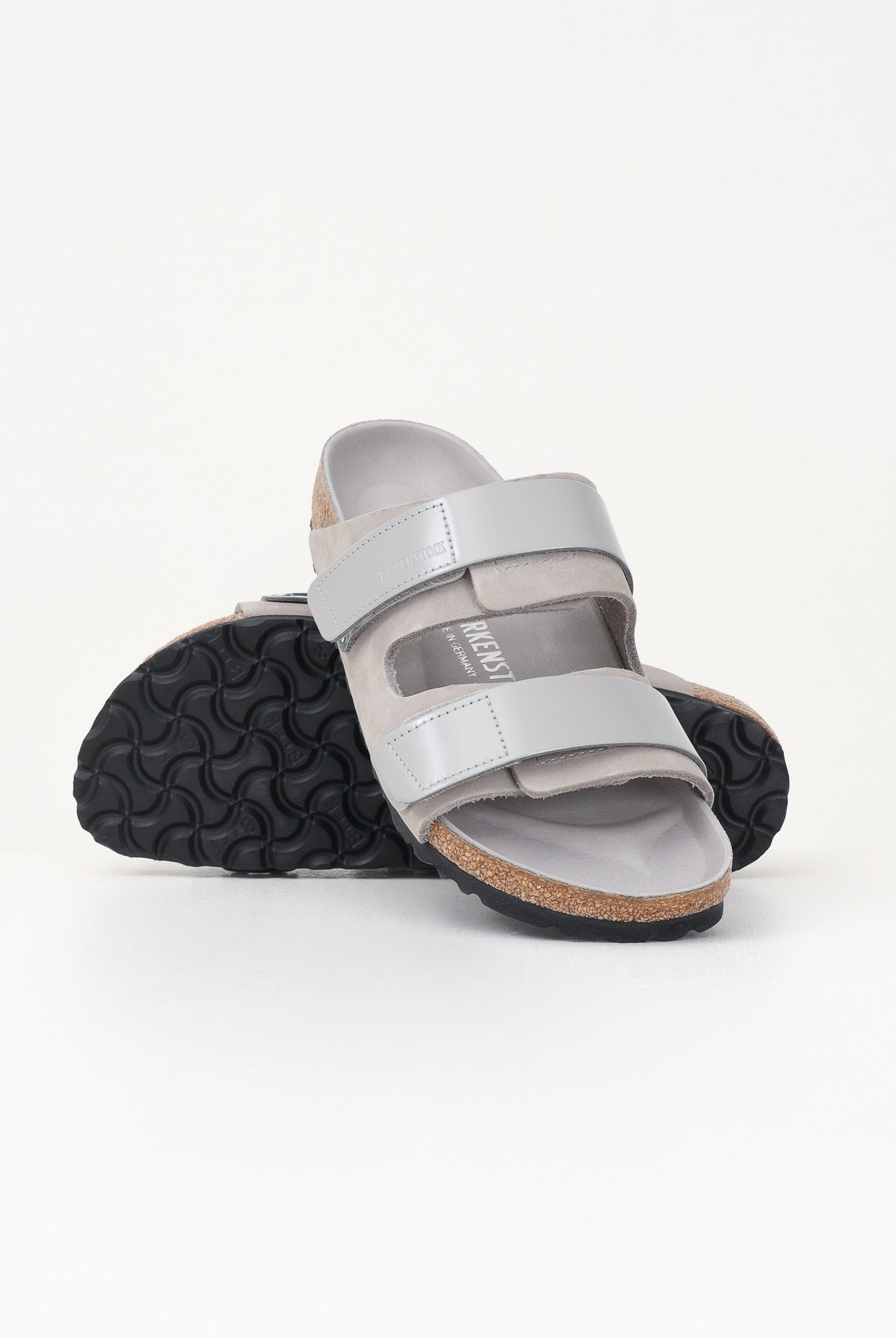 BIRKENSTOCK Ciabatte Uji grigio stone per uomo e donna 1029302 . BIRKENSTOCK