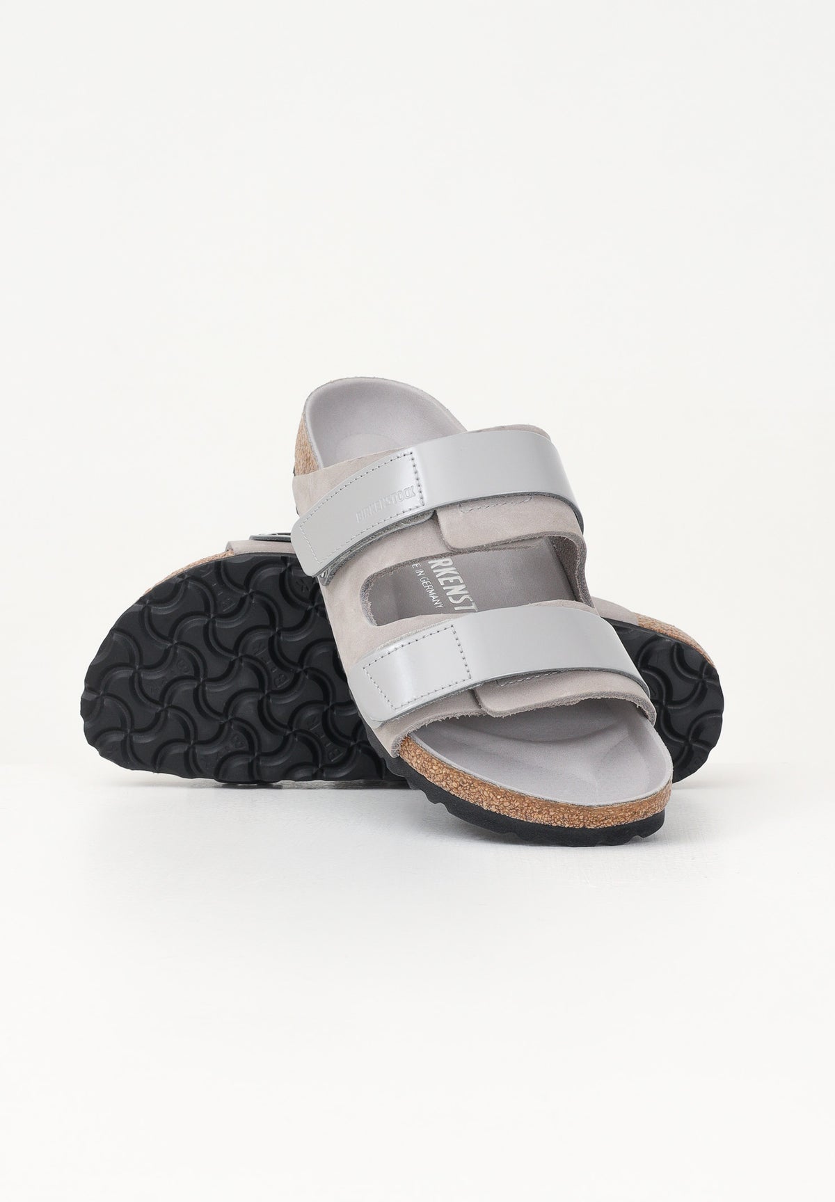 BIRKENSTOCK Ciabatte Uji grigio stone per uomo e donna 1029302 . BIRKENSTOCK