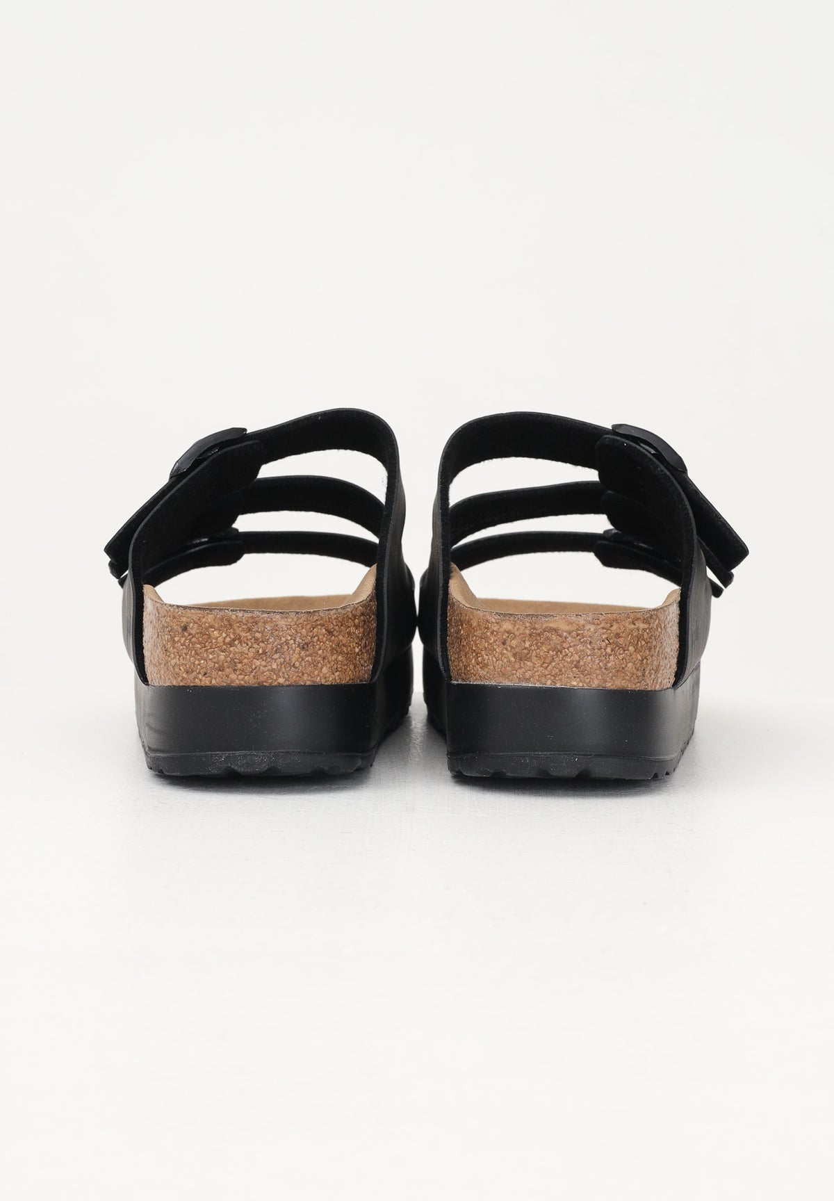 BIRKENSTOCK Ciabatte Florida Flex Platform nere da donna 1029737 . BIRKENSTOCK