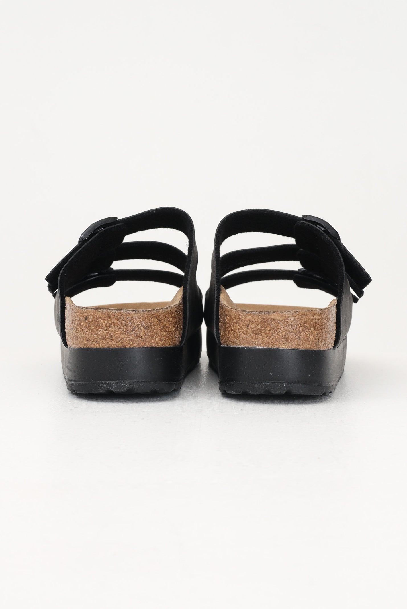 BIRKENSTOCK Ciabatte Florida Flex Platform nere da donna 1029737 . BIRKENSTOCK