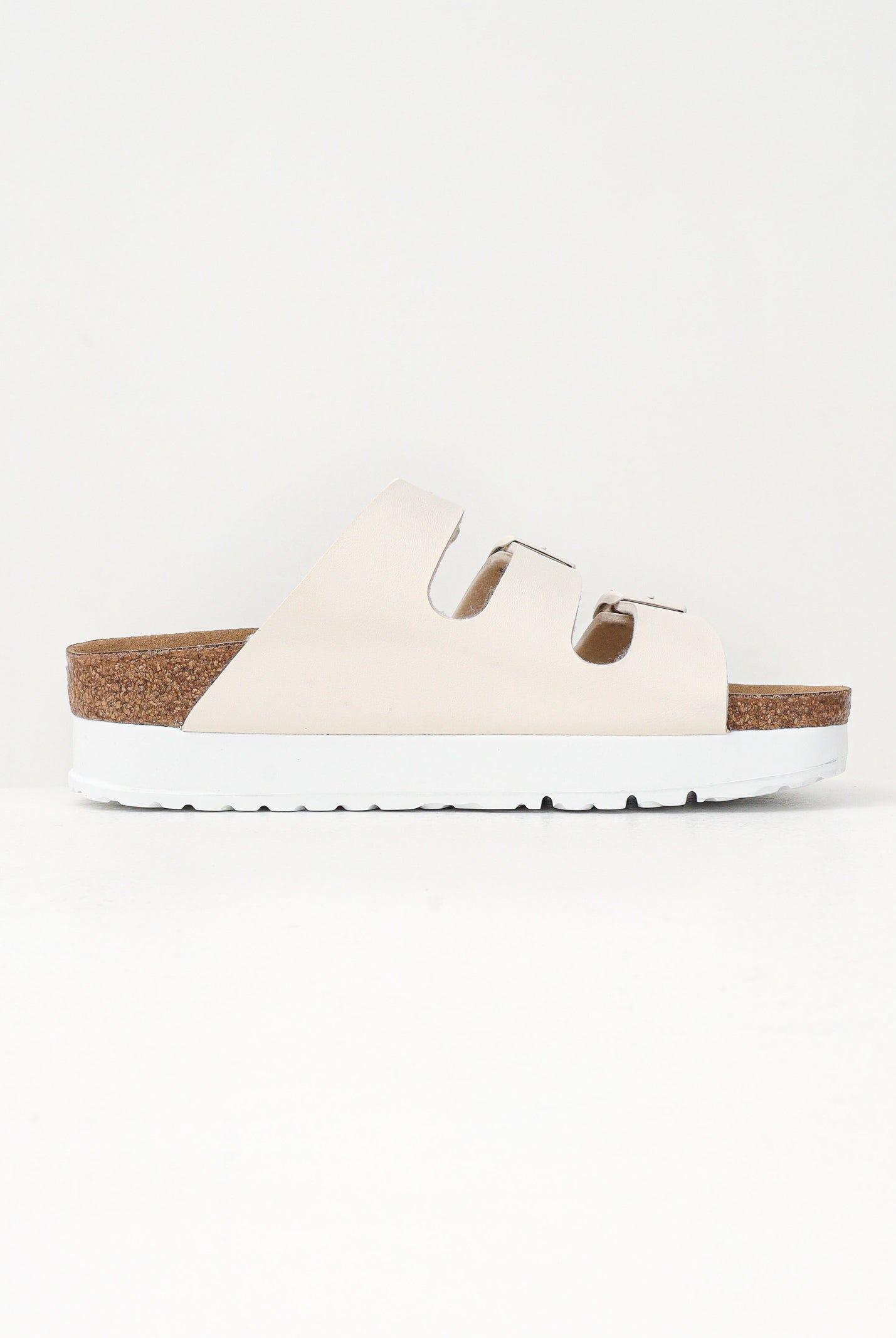 BIRKENSTOCK Ciabatte Florida III PAP Flex Platform panna da donna 1029751 . BIRKENSTOCK