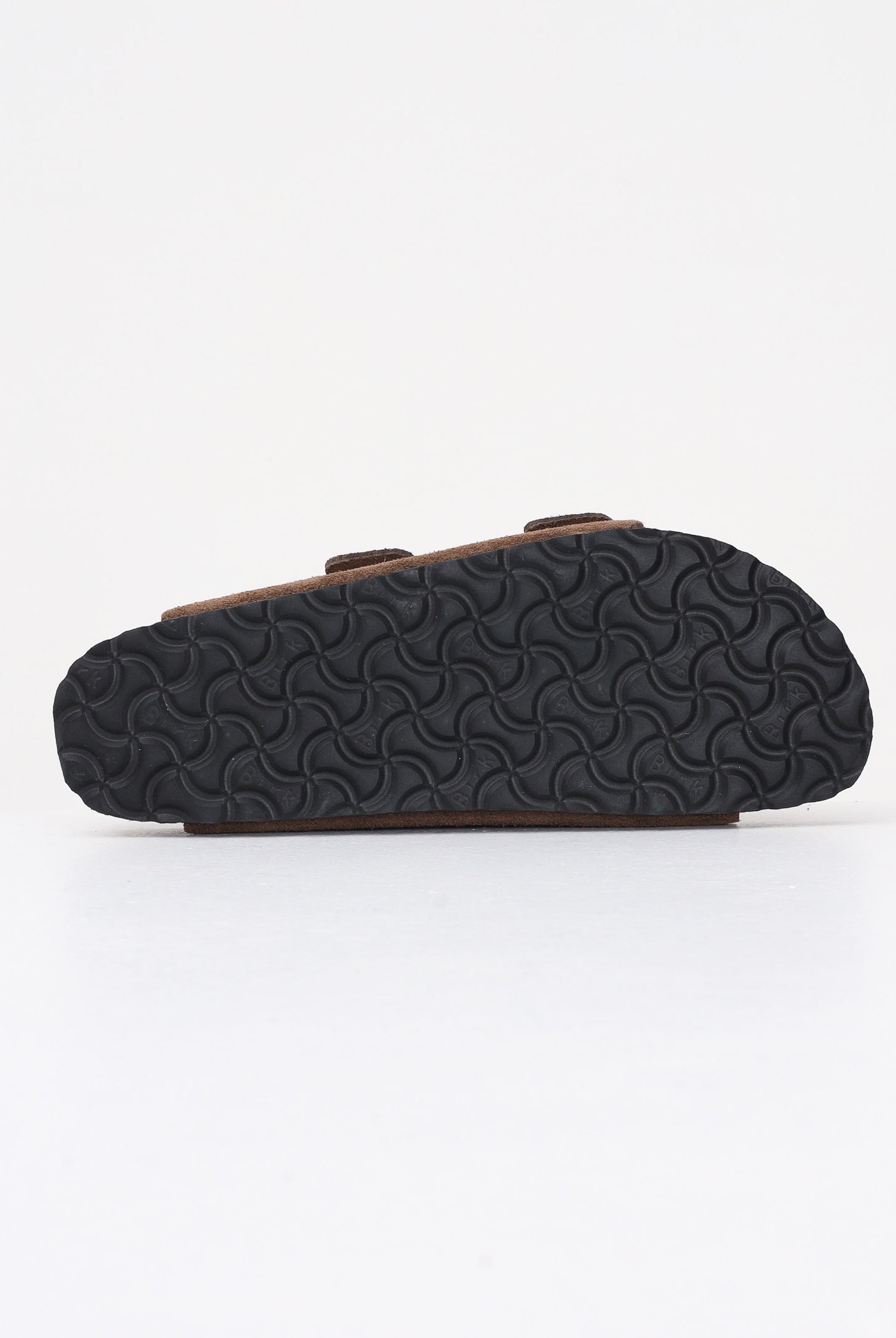 BIRKENSTOCK Ciabatte Arizona in pelle scamosciata marrone per uomo e donna 1030865 . BIRKENSTOCK
