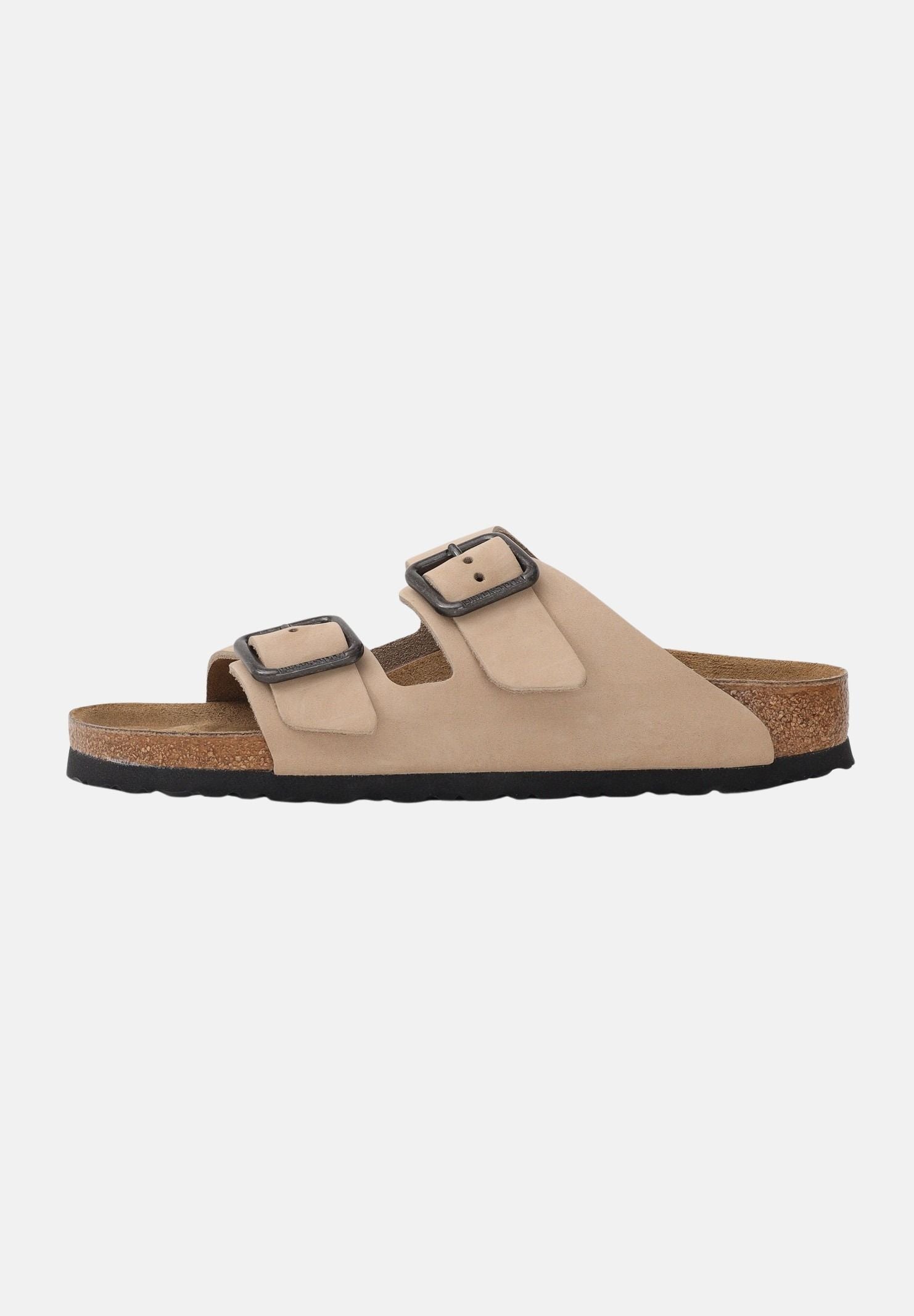BIRKENSTOCK Ciabatte Arizona Wire Buckle beige da uomo 1031579 . BIRKENSTOCK