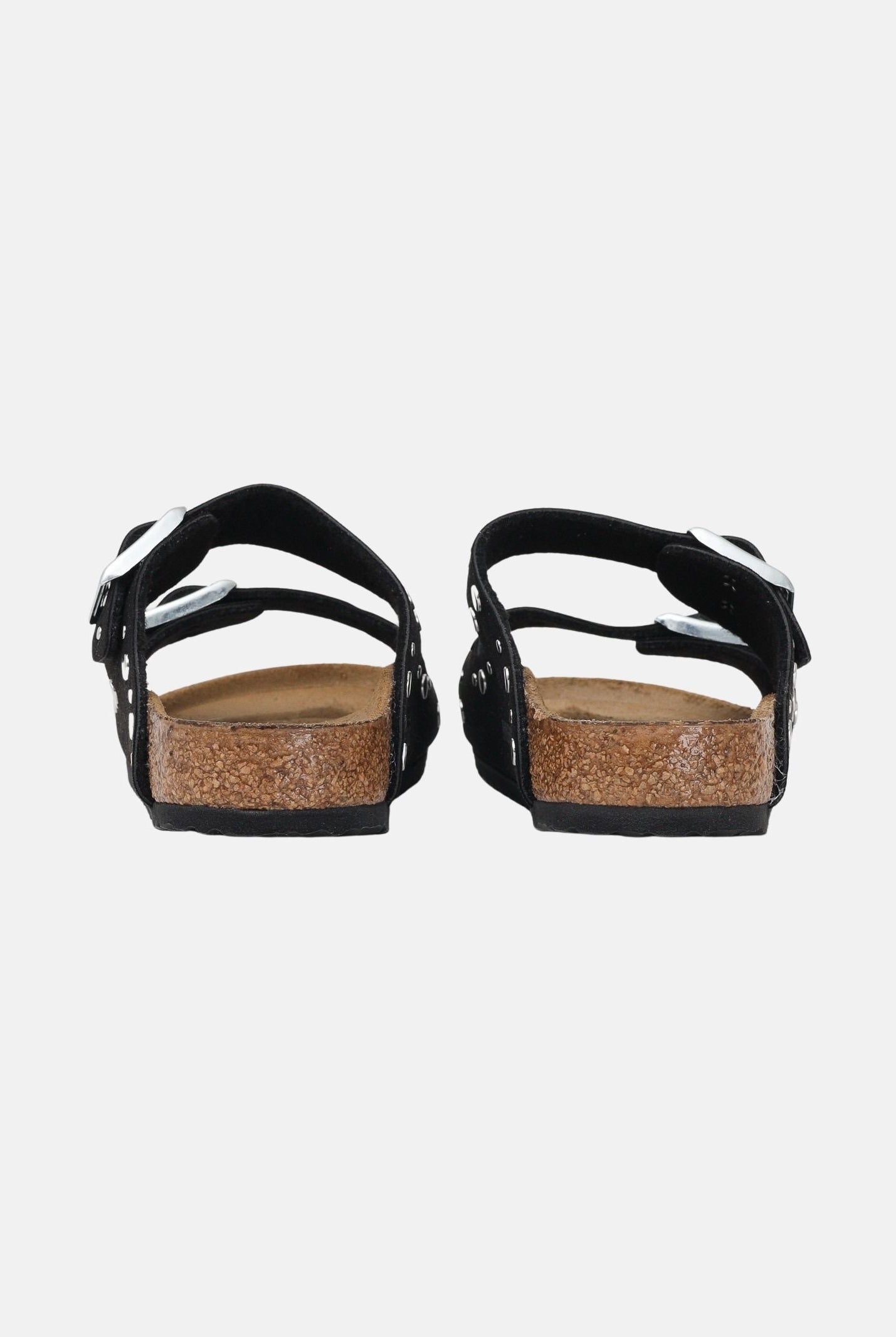BIRKENSTOCK Ciabatte Arizona Rivet Border nere da bambina 1031646J . BIRKENSTOCK