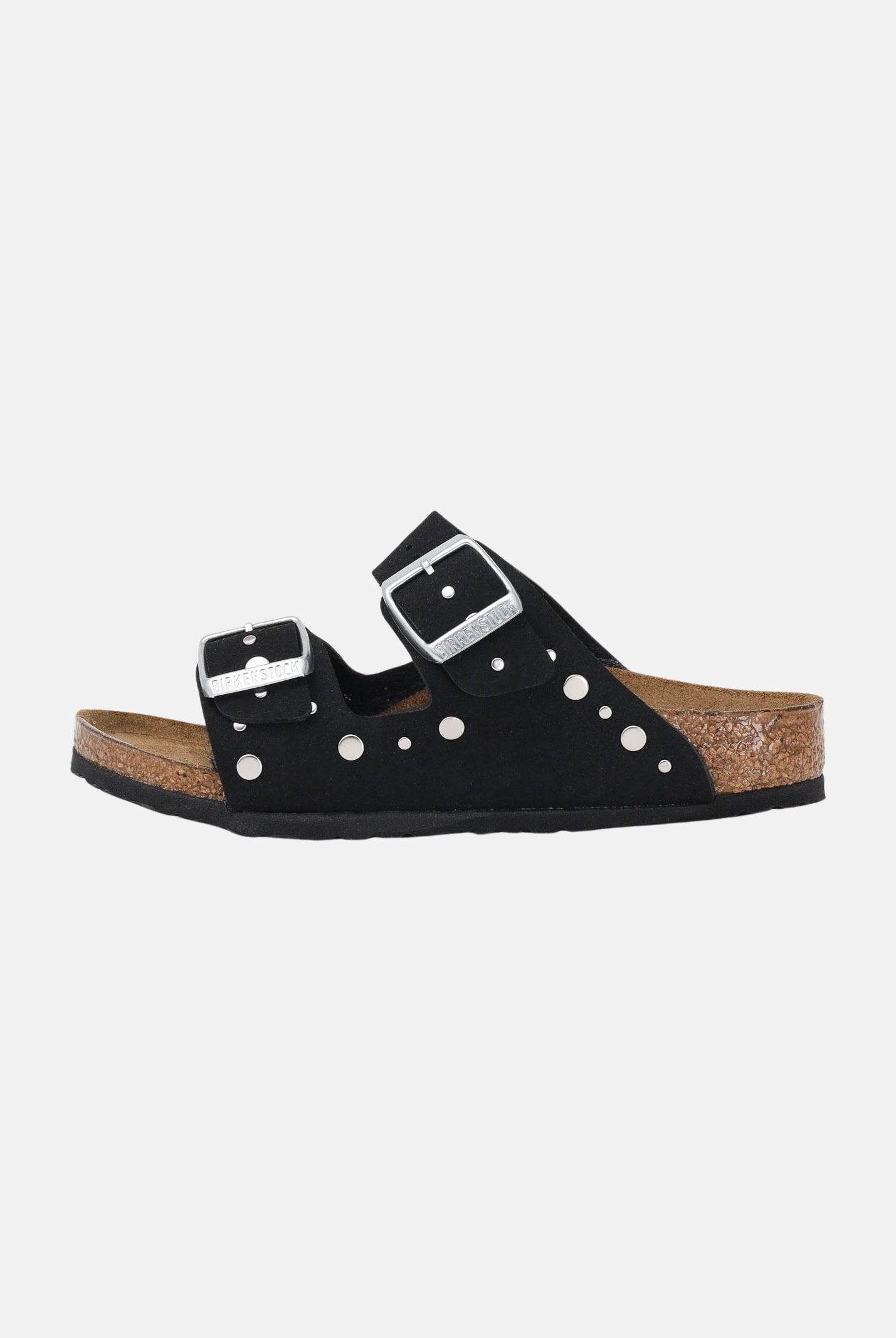 BIRKENSTOCK Ciabatte Arizona Rivet Border nere da bambina 1031646J . BIRKENSTOCK