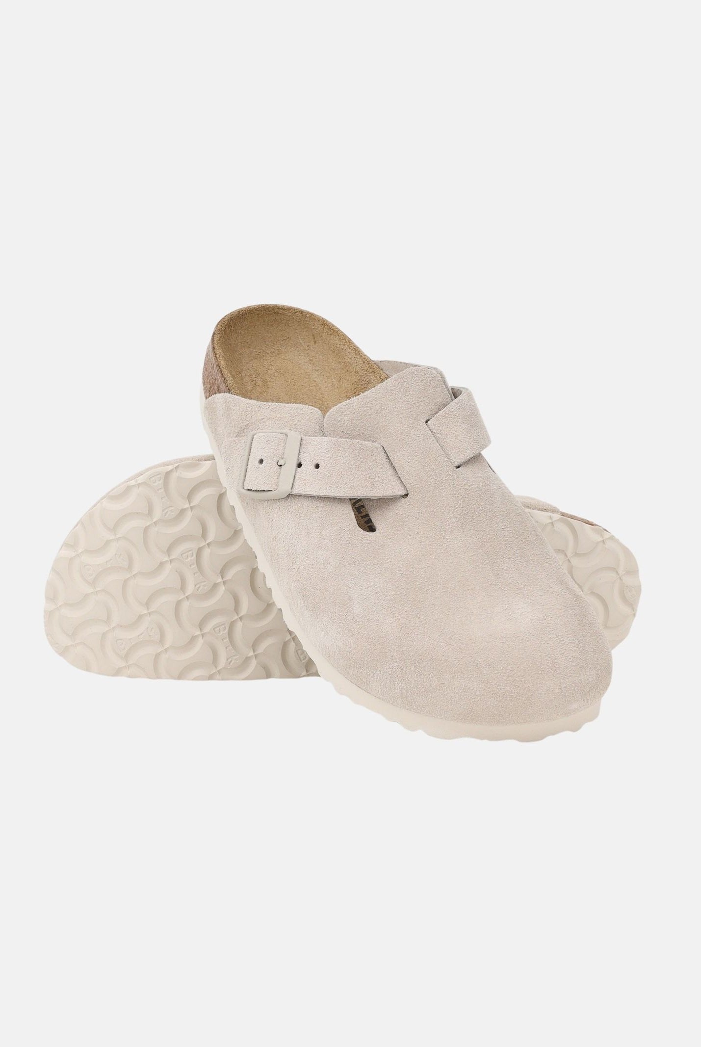 BIRKENSTOCK Ciabatte Boston panna per uomo e donna 1031662 . BIRKENSTOCK