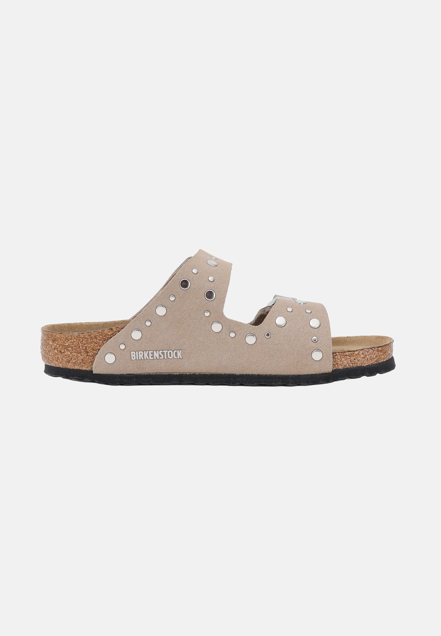 BIRKENSTOCK Ciabatte Arizona Rivet Border beige da bambina 1031708J . BIRKENSTOCK