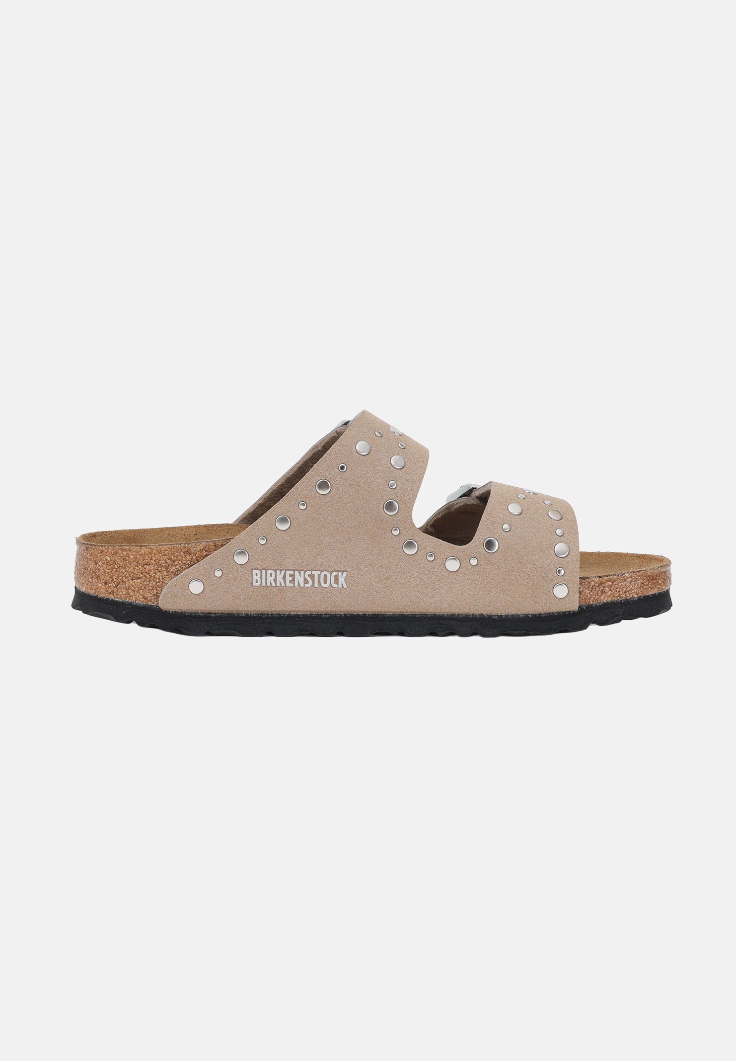 BIRKENSTOCK Ciabatte Arizona Rivet Border beige da donna 1031708 . BIRKENSTOCK