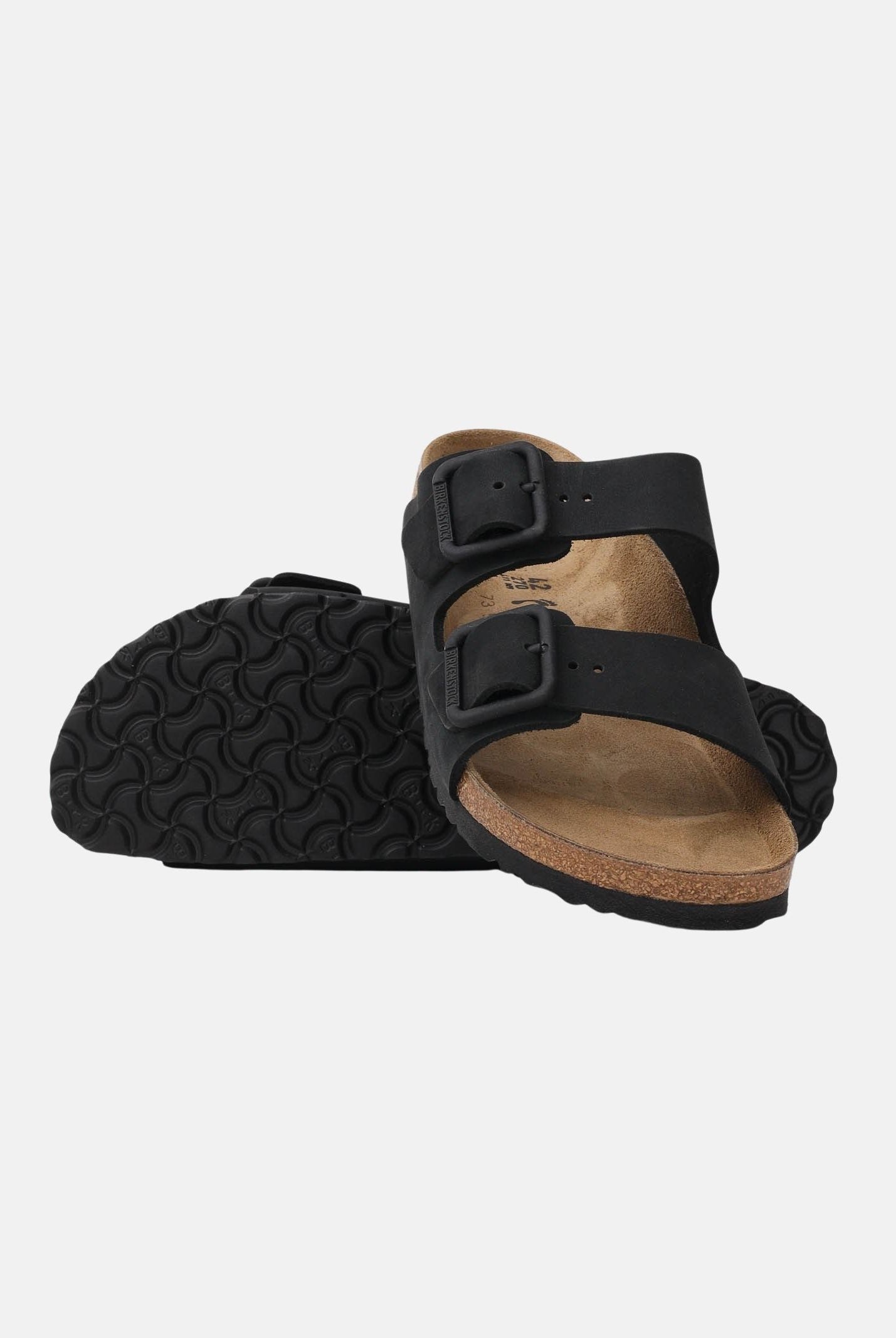 BIRKENSTOCK Ciabatte Arizona Wire Buckle nere da uomo 1031771 . BIRKENSTOCK