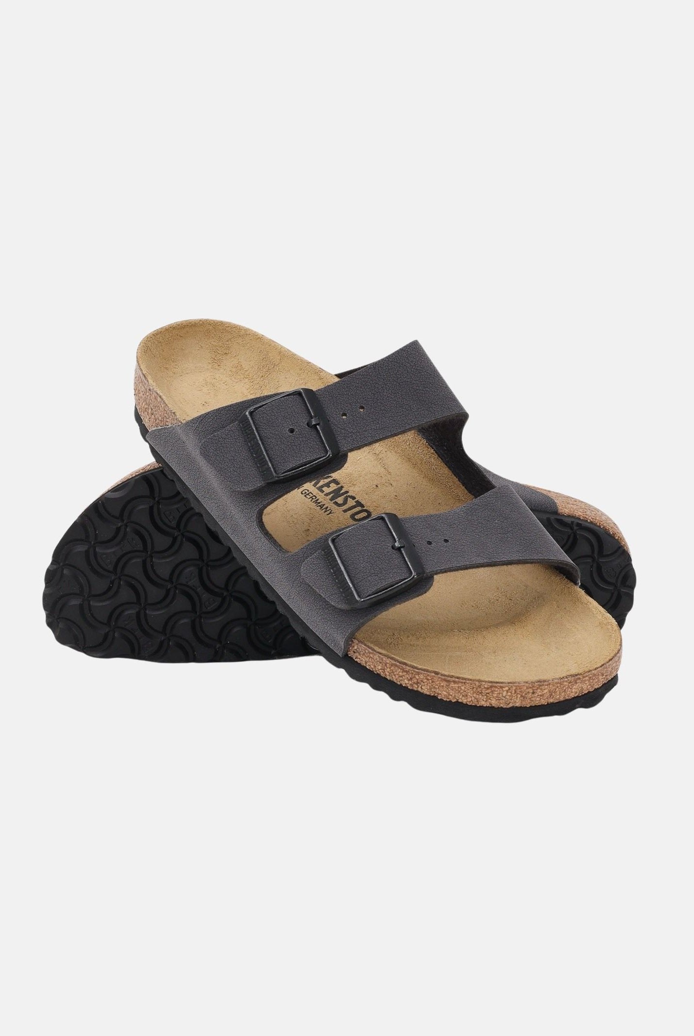 BIRKENSTOCK Ciabatte Arizona grigie per uomo e donna 1032023 . BIRKENSTOCK