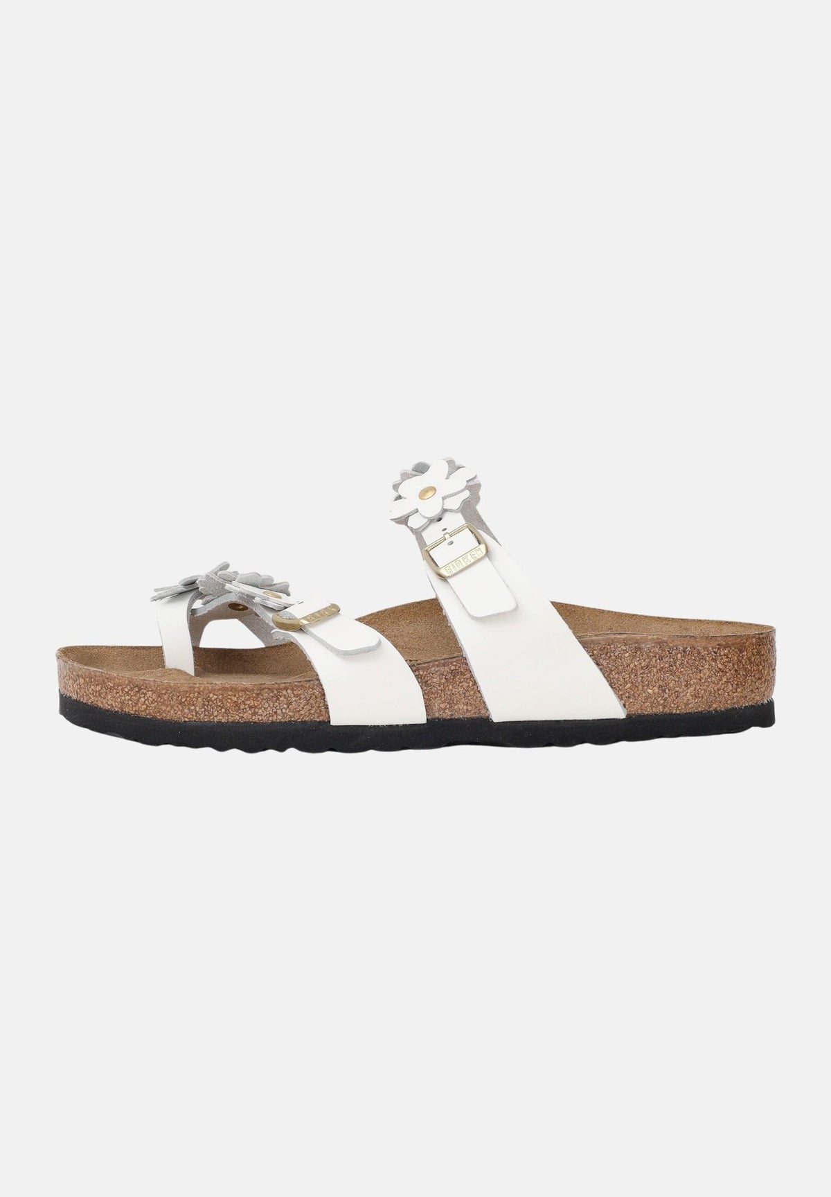 BIRKENSTOCK Infradito Mayari Flower Embellishment bianco da donna 1032043 . BIRKENSTOCK