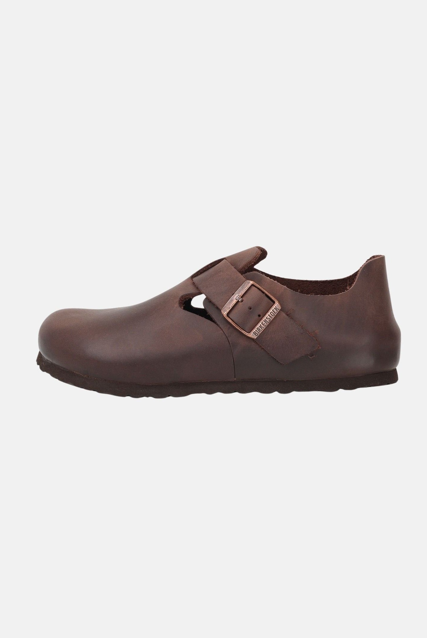 BIRKENSTOCK Mocassini London marroni da uomo 166533 . BIRKENSTOCK