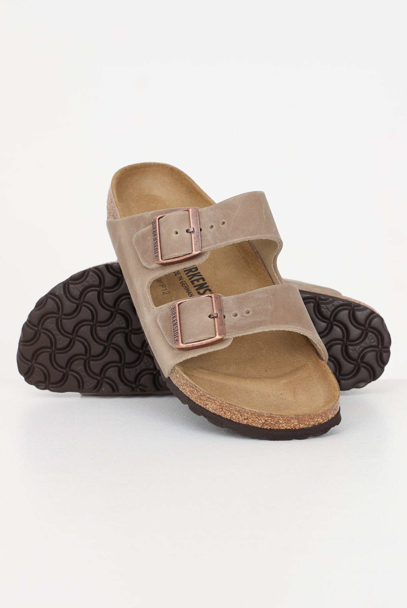 BIRKENSTOCK Ciabatte Arizona beige per uomo e donna 352203 . BIRKENSTOCK