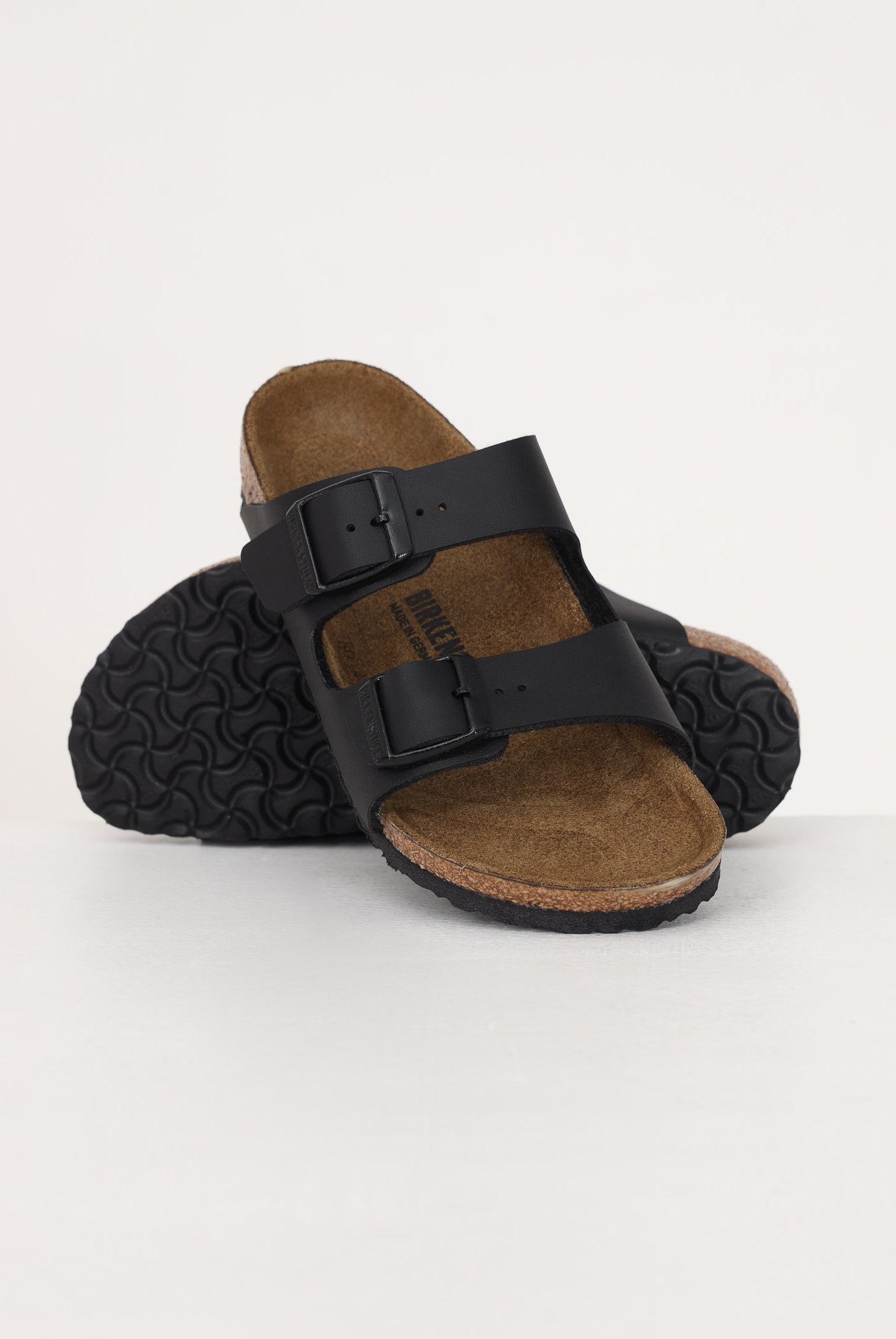 BIRKENSTOCK Ciabatte Arizona Kids nere per bambino e bambina 555123 . BIRKENSTOCK