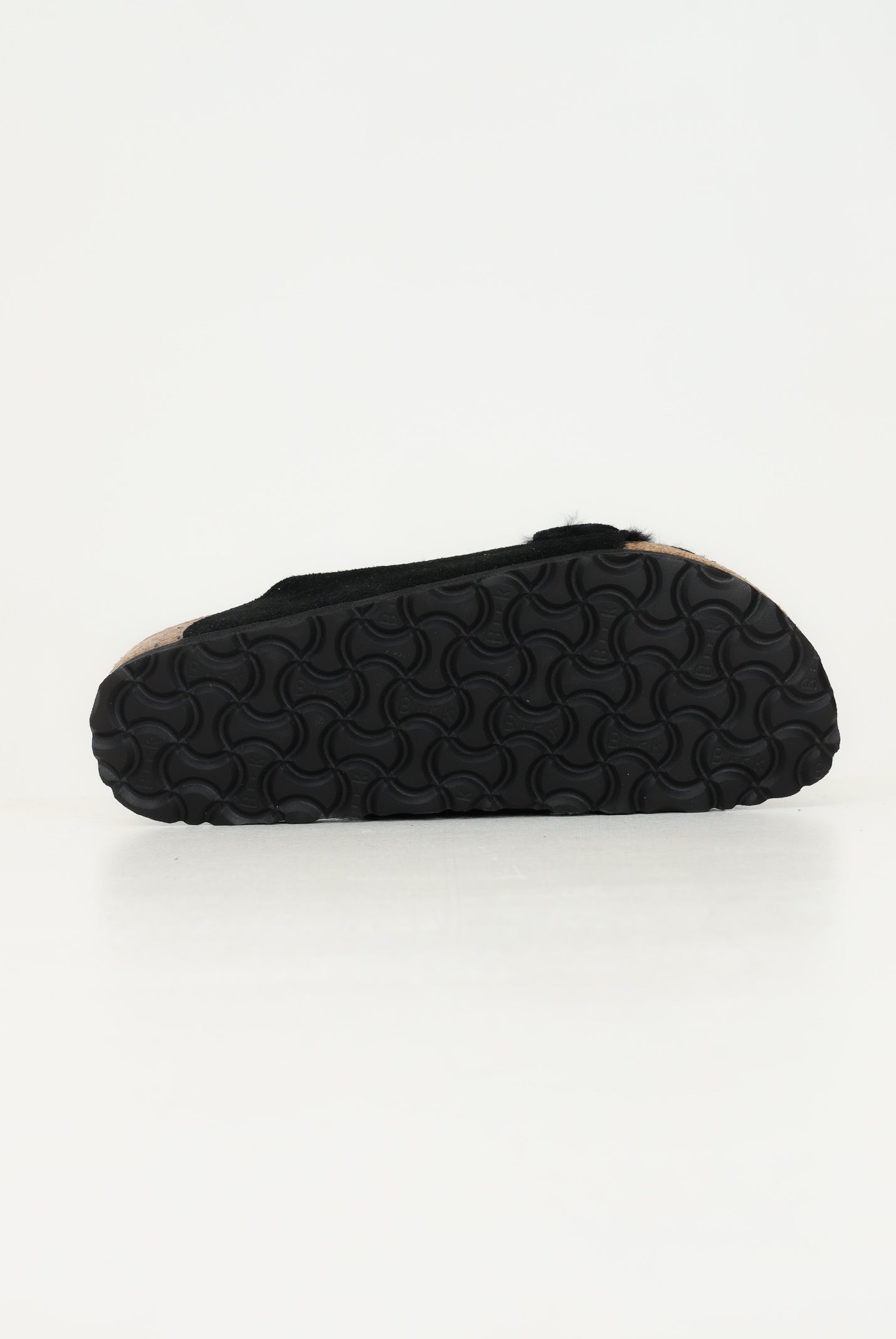 BIRKENSTOCK Ciabatte Arizona Shearling nere per uomo e donna 752663 . BIRKENSTOCK