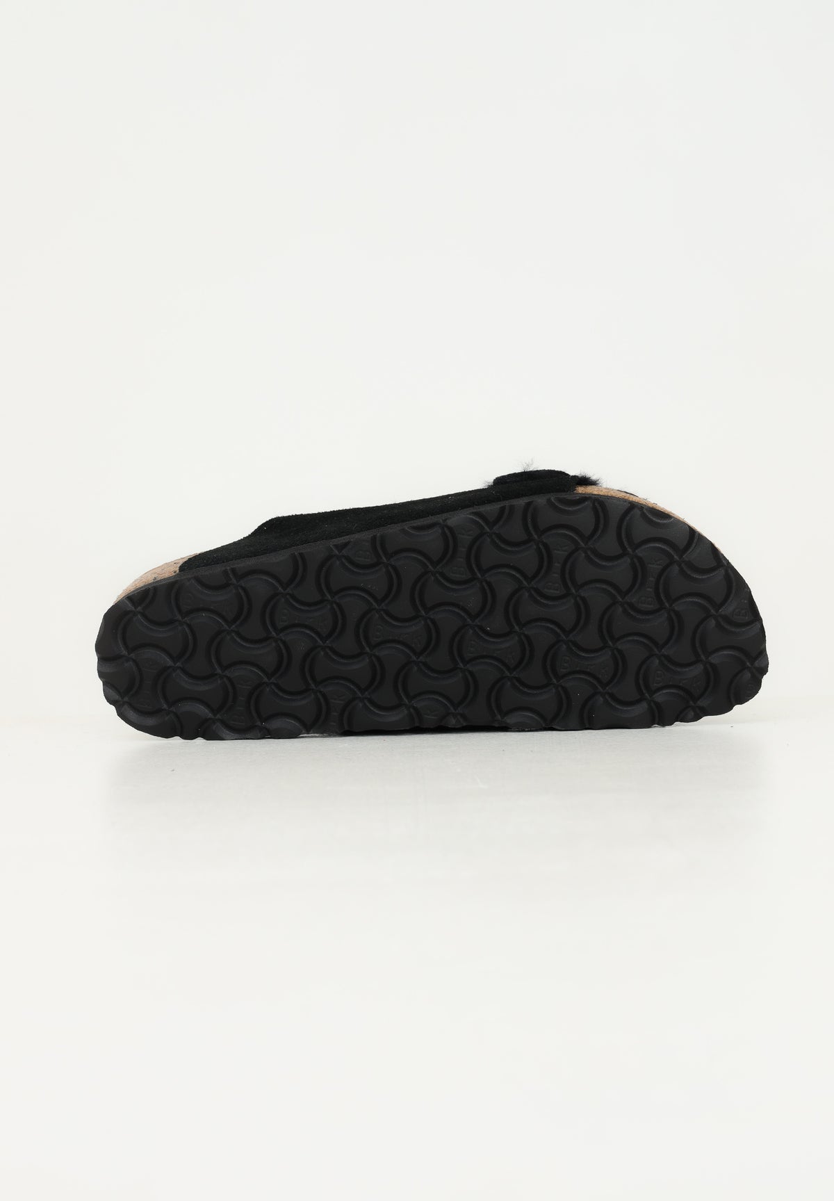 BIRKENSTOCK Ciabatte Arizona Shearling nere per uomo e donna 752663 . BIRKENSTOCK